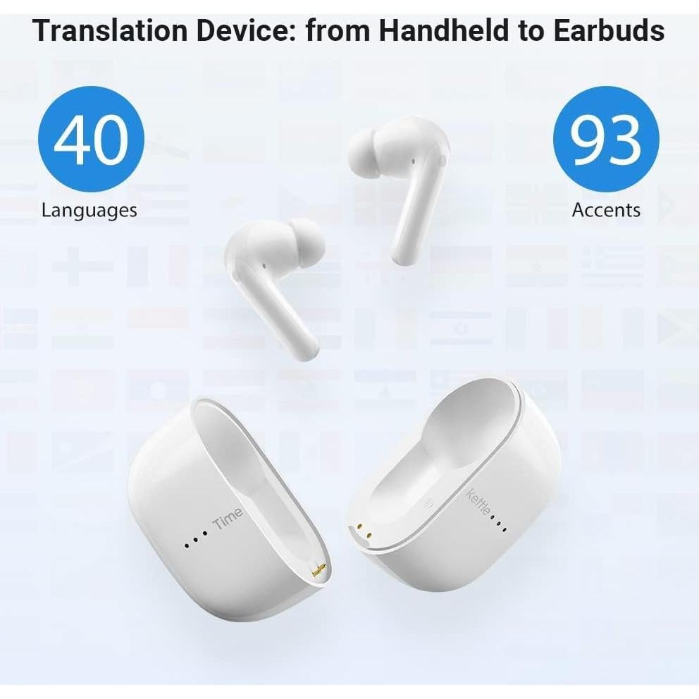 Auriculares Traductores Timekettle M3 con 40 Idiomas y ANC
