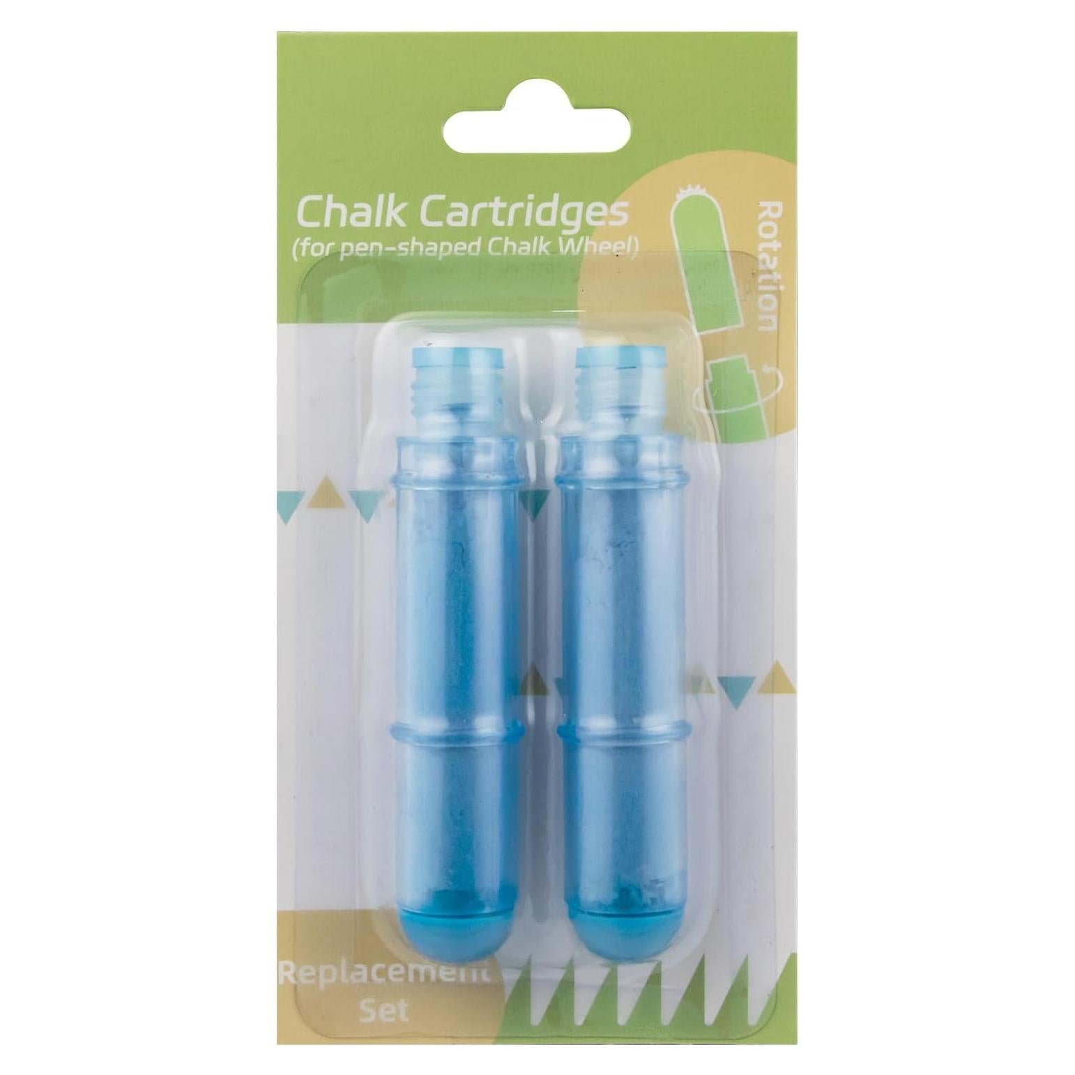 Juego de 2 Recargas de Tiza de Costura Azul Chaseroad