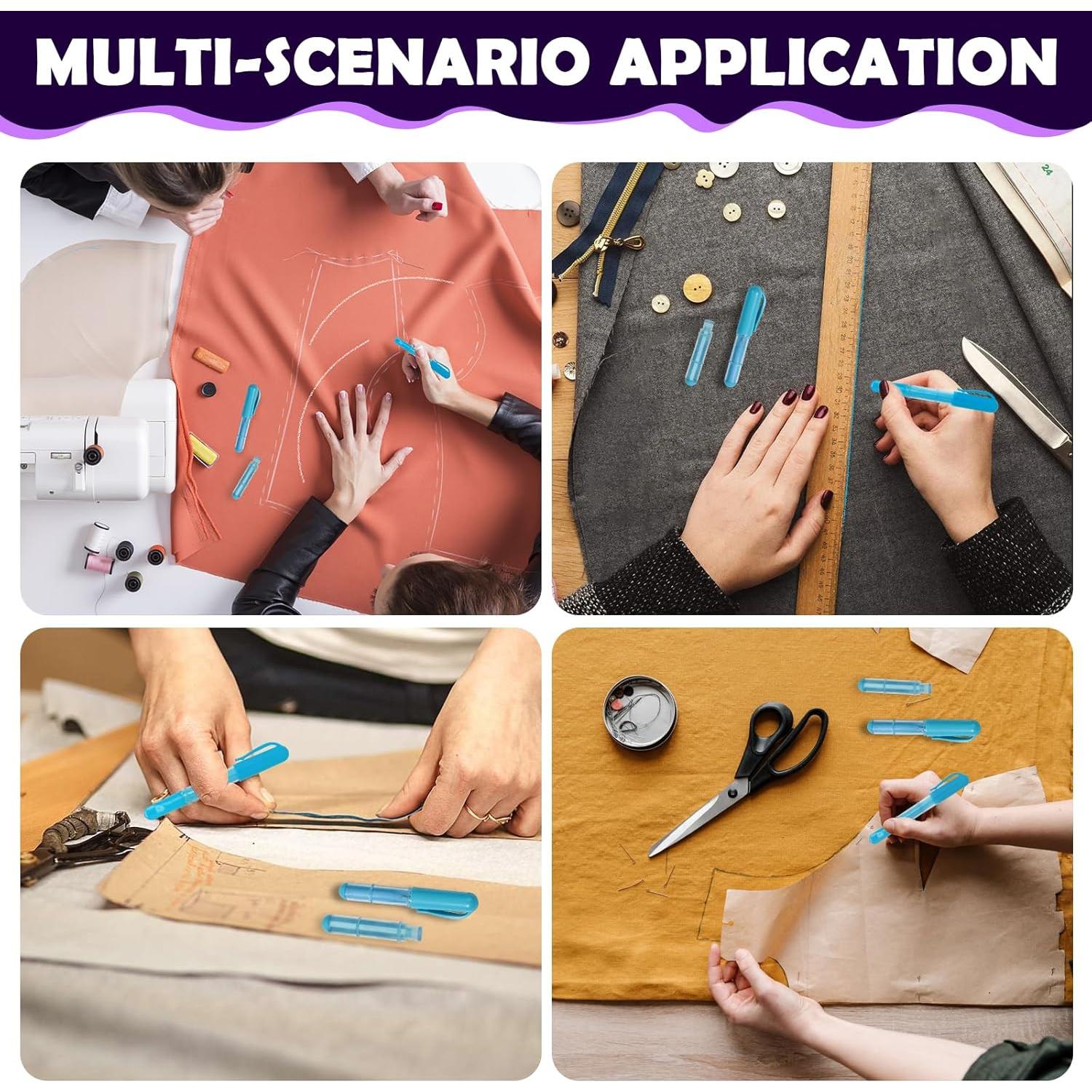 Juego de 2 Recargas de Tiza de Costura Azul Chaseroad