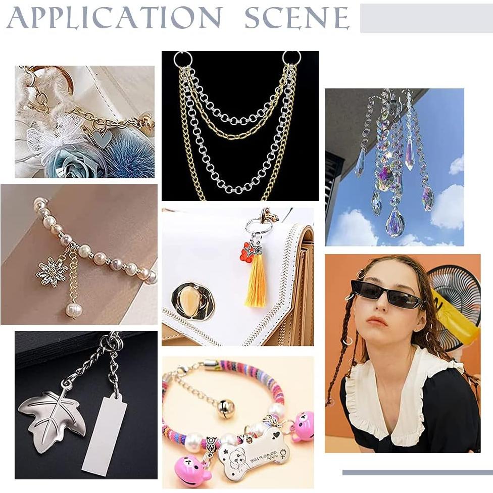 Anillos de División de Hierro Bronce Antiguo PH PandaHall 900 Pcs 4-10mm