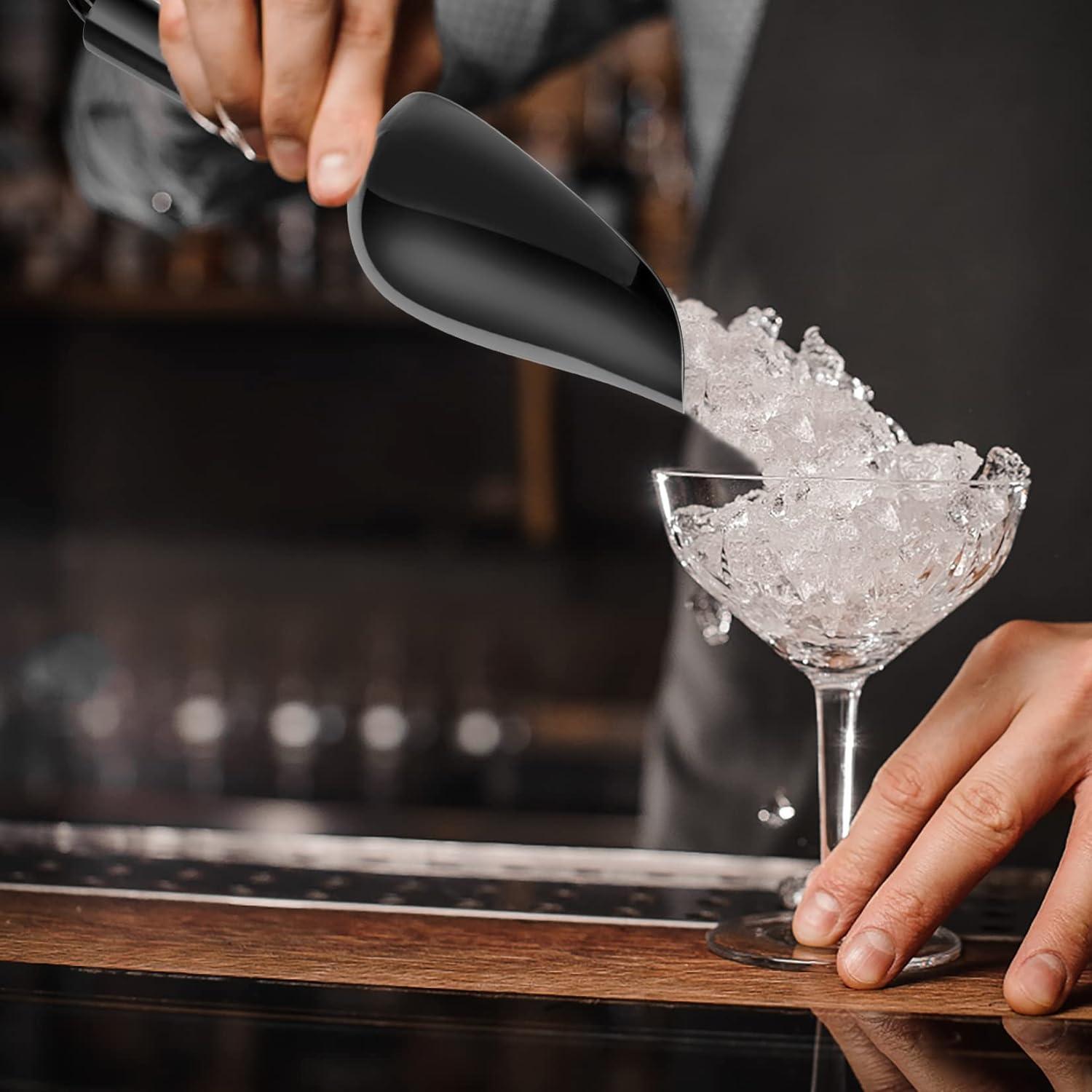 Cucharón Pequeño P&P CHEF 6oz Acero Inoxidable Negro