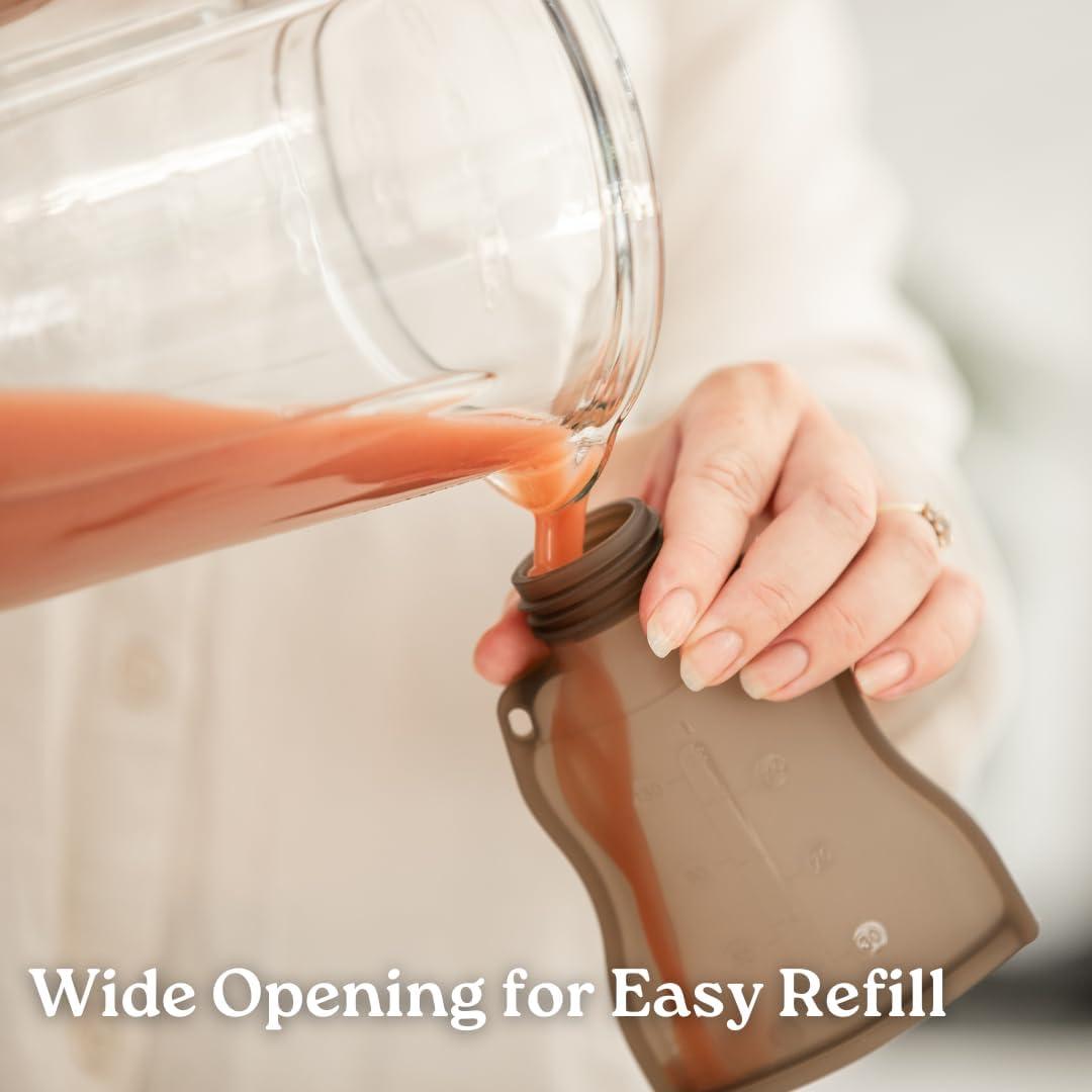 Bolsa de Snack Reutilizable Haakaa Yummy 130 ml Silicona