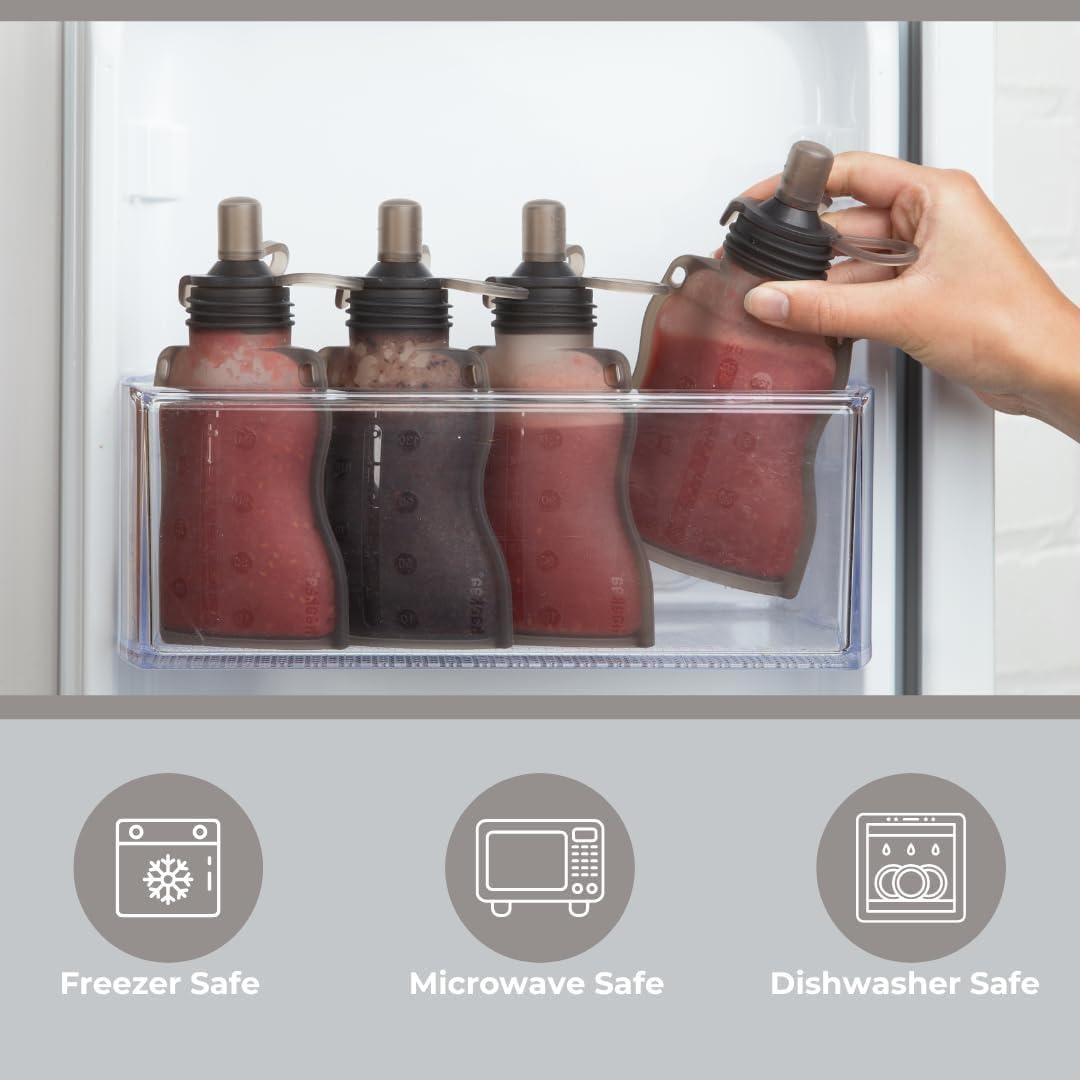 Bolsa de Snack Reutilizable Haakaa Yummy 130 ml Silicona