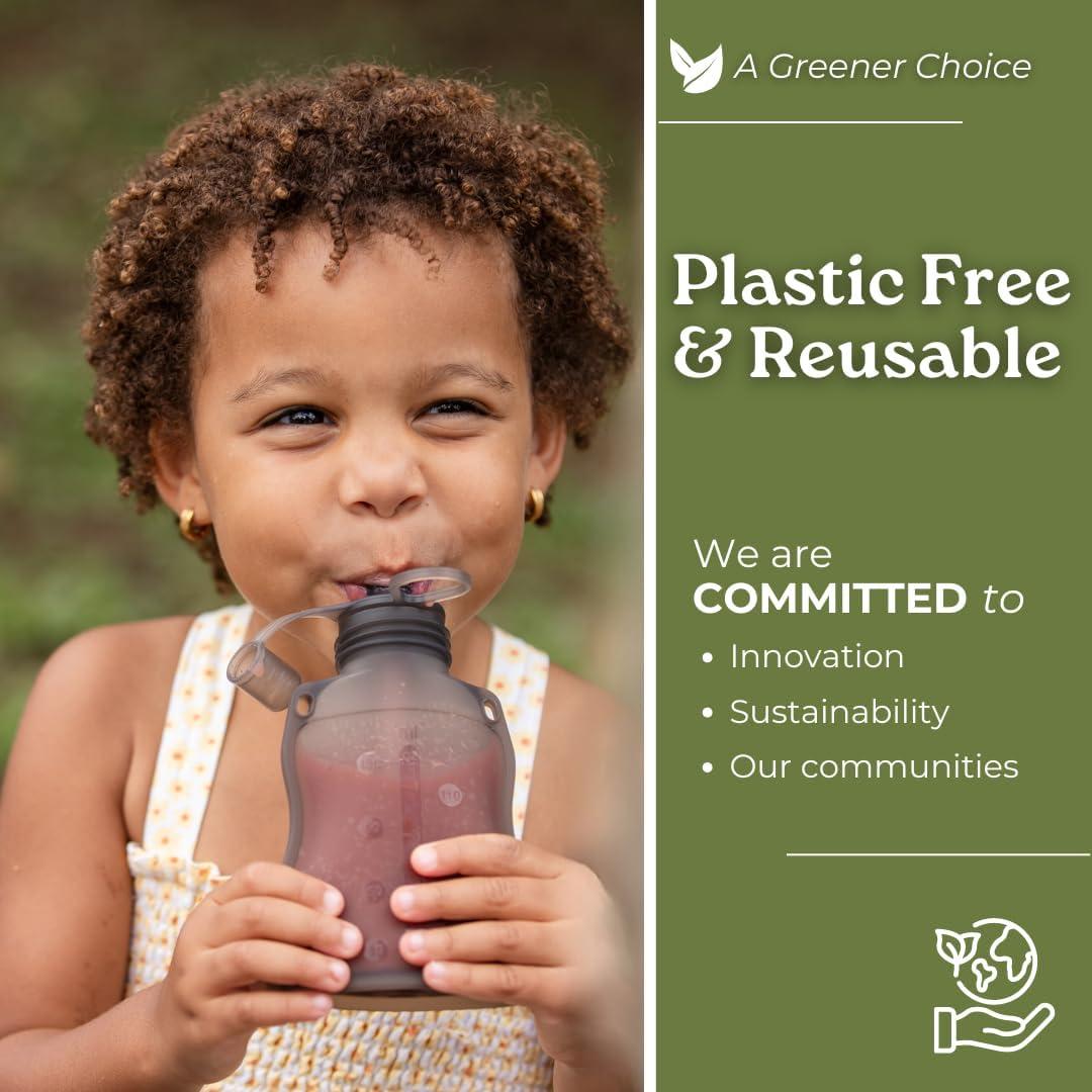 Bolsa de Snack Reutilizable Haakaa Yummy 130 ml Silicona