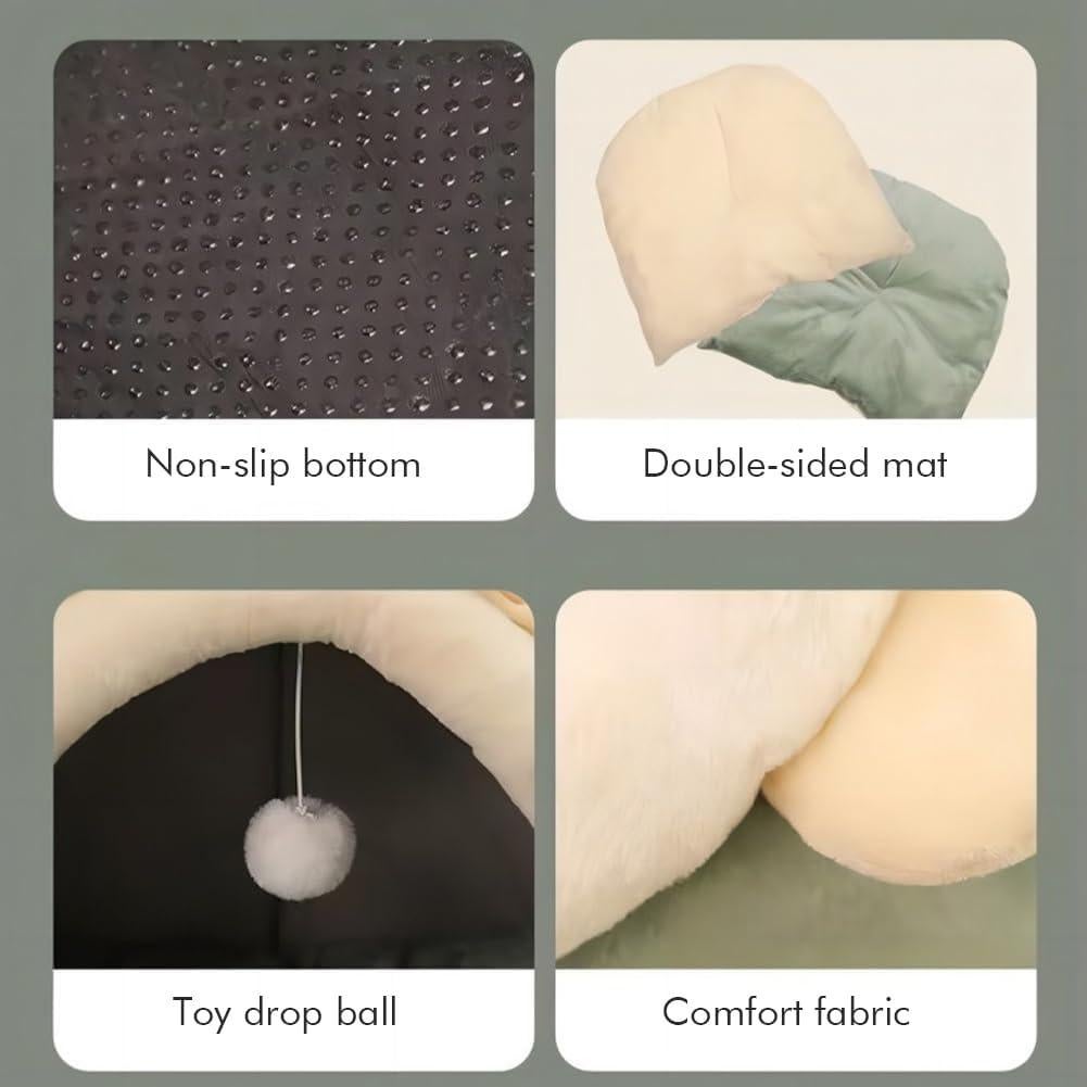 Casa Cueva para Gatos PUXING Mediana - Refugio Acogedor