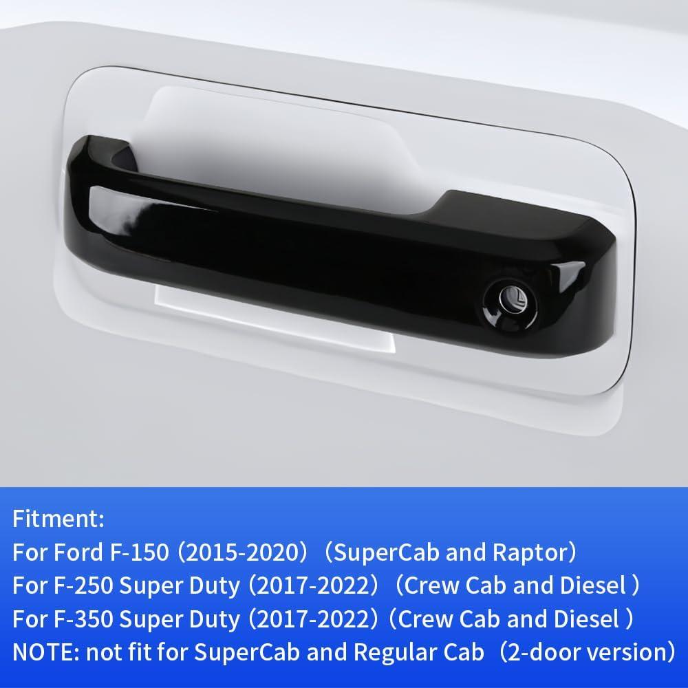 Cubierta de Manija de Puerta LUNQIN para Ford F-150 2015-2020 y F-250/F-350 2017-2022