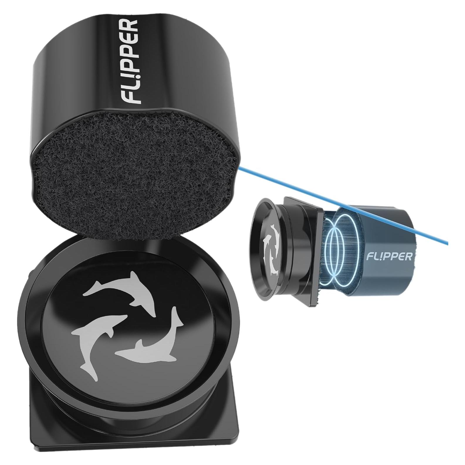 Limpiador Magnético de Acuario FL!PPER Pico - 2 en 1 para Tanques de Vidrio