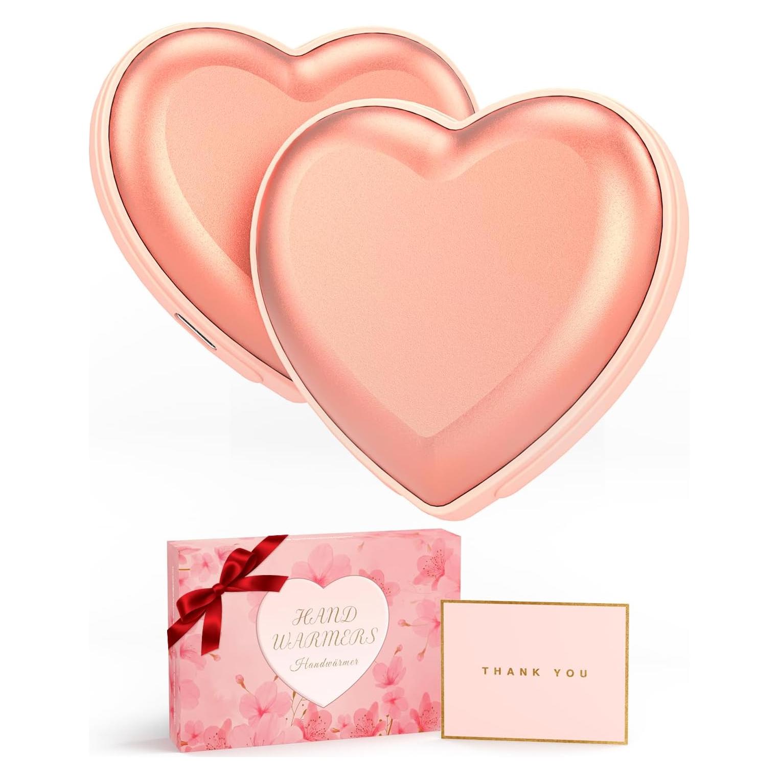 Calentadores de Manos Recargables Korbot WH-LV01 Rosa 5200mAh