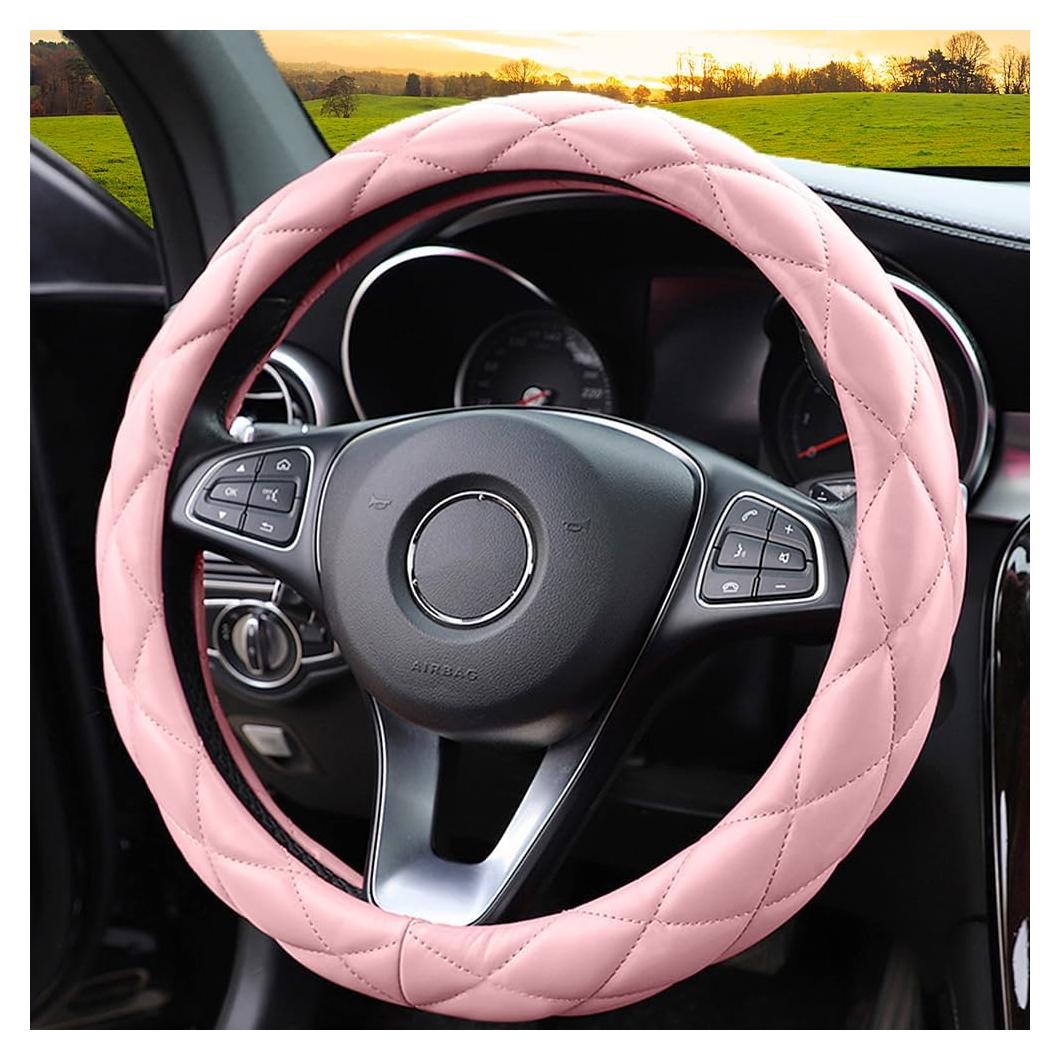 Cubierta de Volante YHONGJT Rosa Bebé 37-38 cm Universal