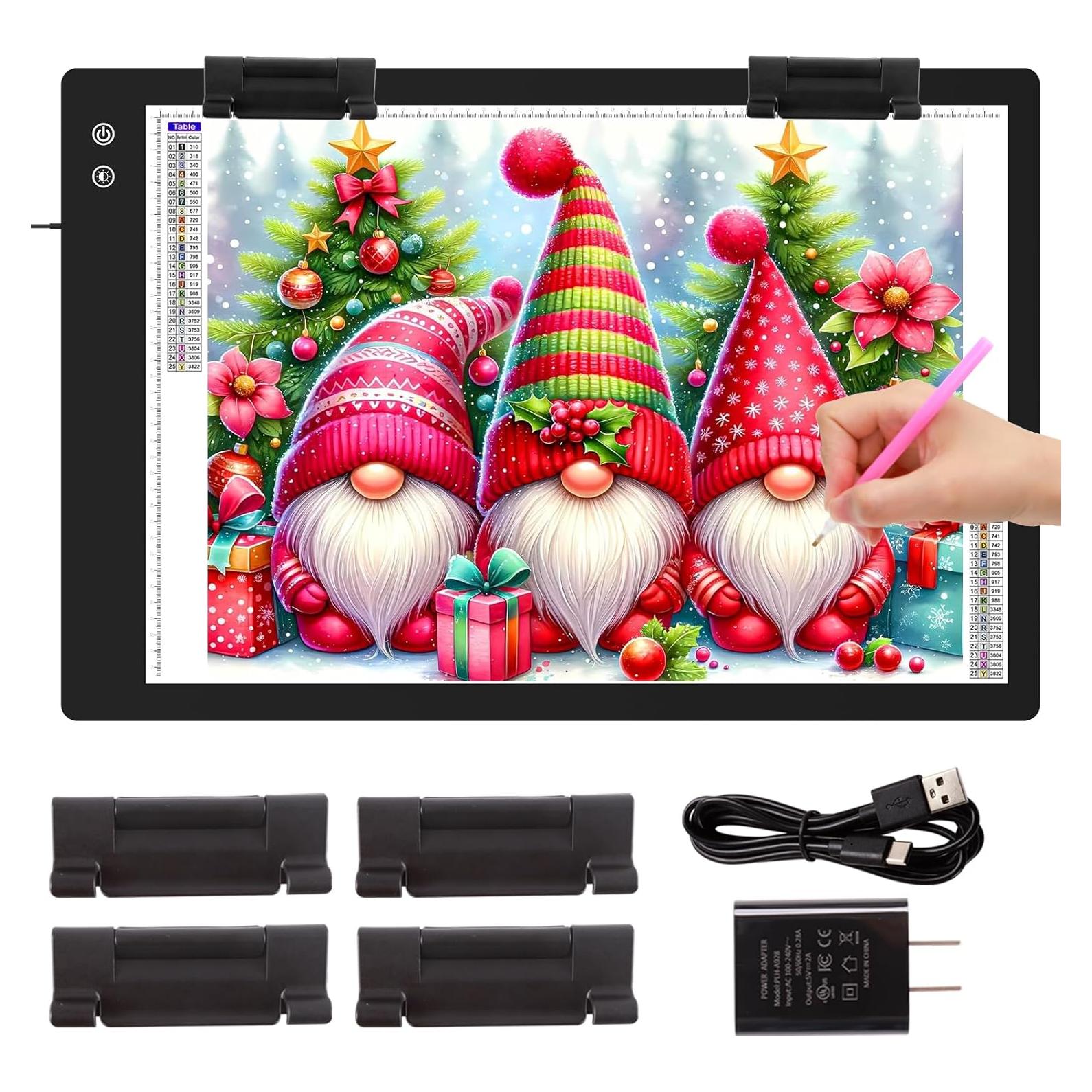 Almohadilla de Luz Recargable TOHETO A1 90x60cm LED 3 Colores