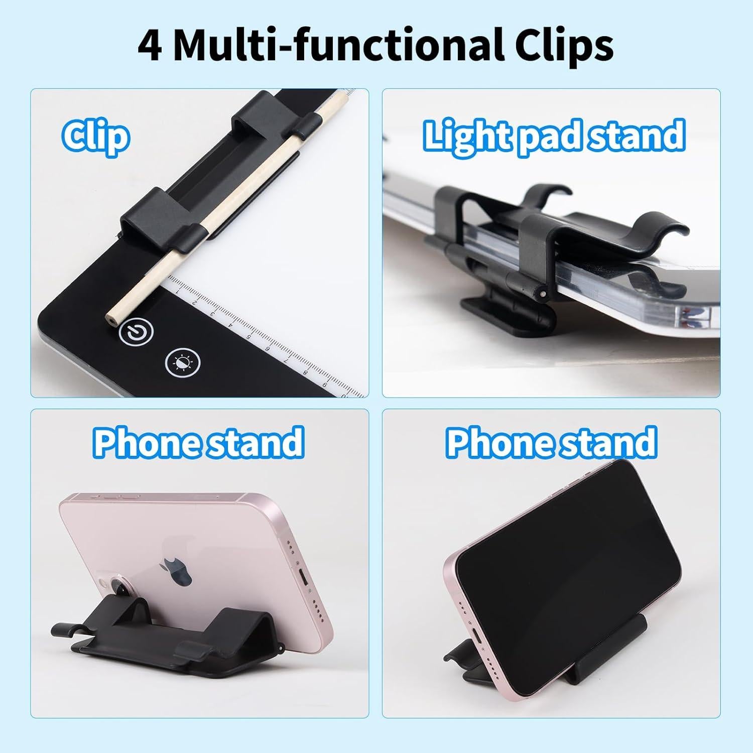 Almohadilla de Luz Recargable TOHETO A1 90x60cm LED 3 Colores