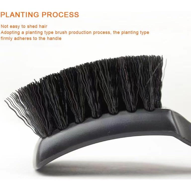 Cepillo de Limpieza para Neumáticos y Alfombras Genérico HS - 2 Piezas