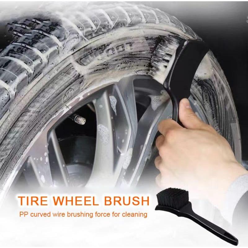 Cepillo de Limpieza para Neumáticos y Alfombras Genérico HS - 2 Piezas