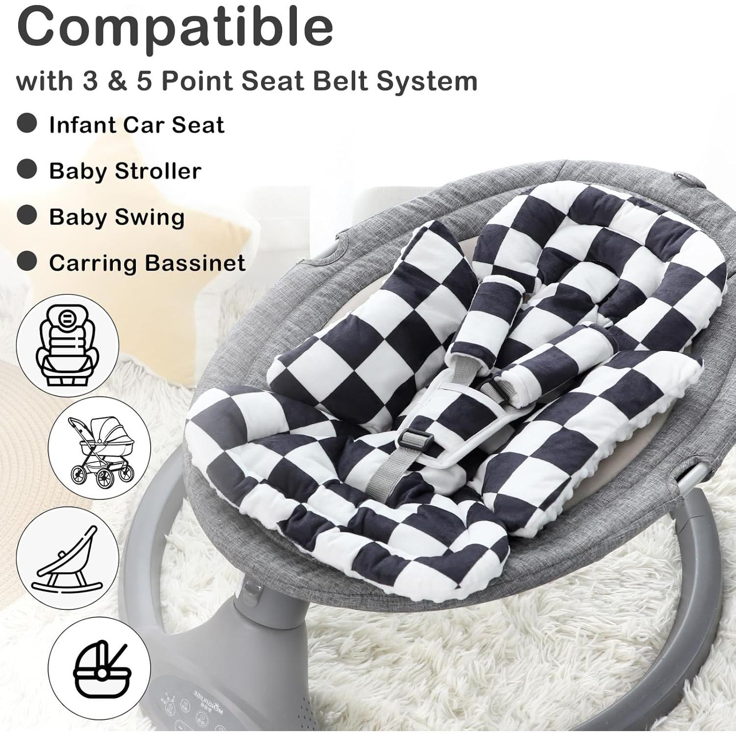 Inserto para Asiento de Auto Infantil DILIMI con Soporte de Cabeza