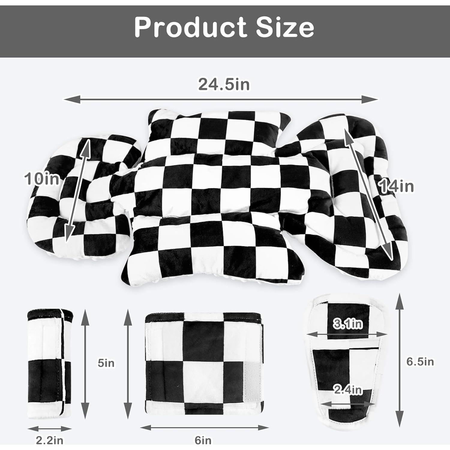 Inserto para Asiento de Auto Infantil DILIMI con Soporte de Cabeza