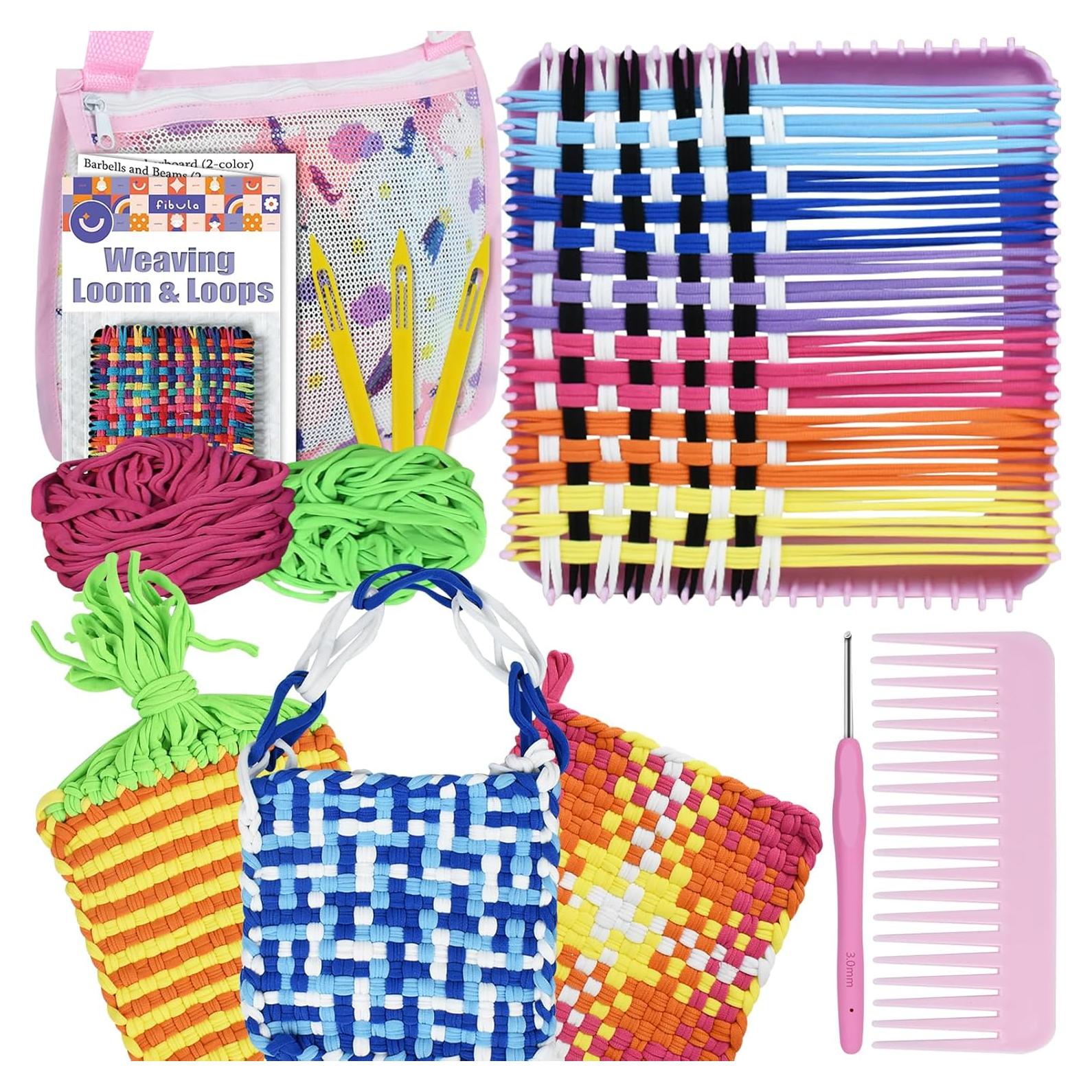 Kit de Telar Artcome con 400 Bucles de Tejido y Accesorios