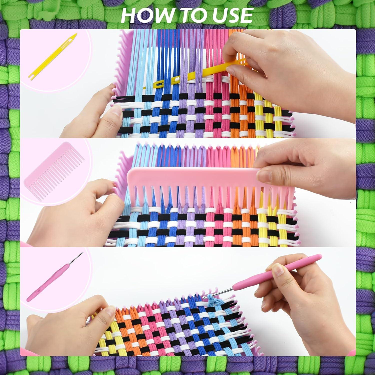 Kit de Telar Artcome con 400 Bucles de Tejido y Accesorios