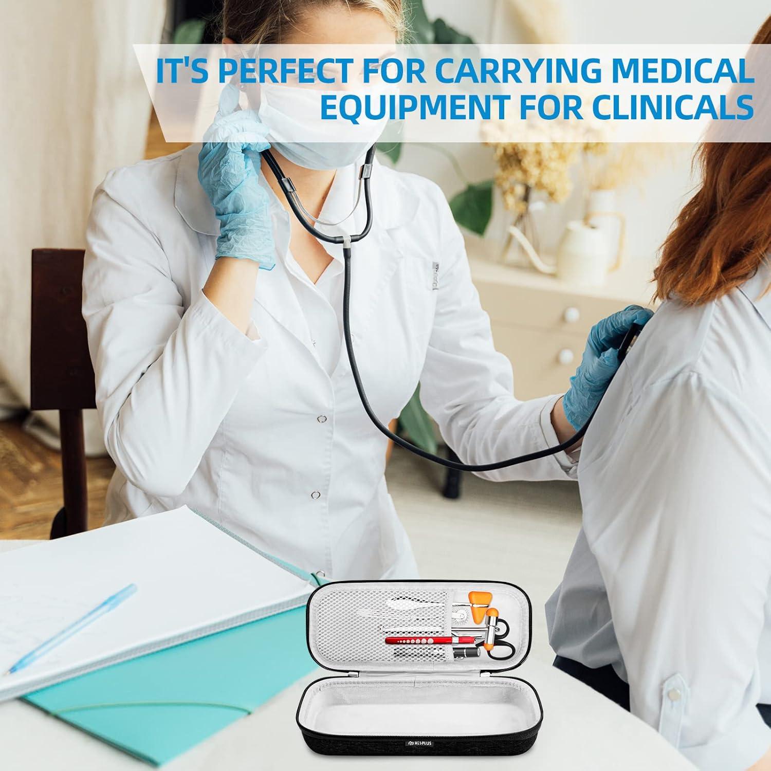 Funda para Estetoscopio HESPLUS Negra - Compatible con 3M Littmann