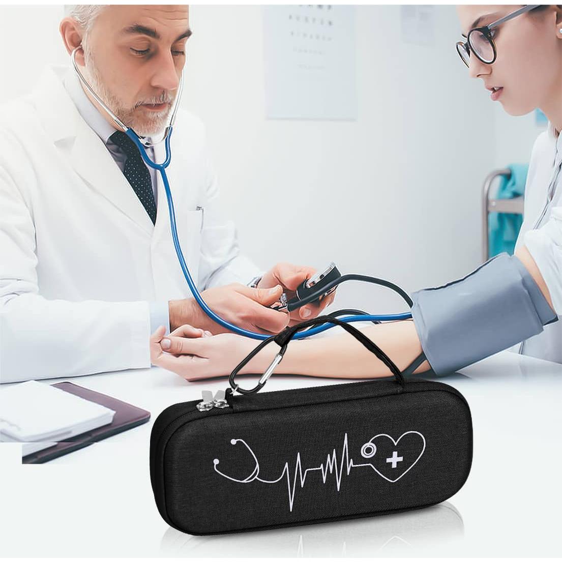 Funda para Estetoscopio HESPLUS Negra - Compatible con 3M Littmann