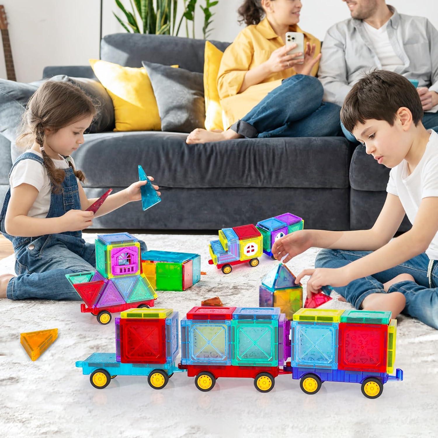 Set de Juguetes de Construcción ShowyLive - 4 Piezas para Niños
