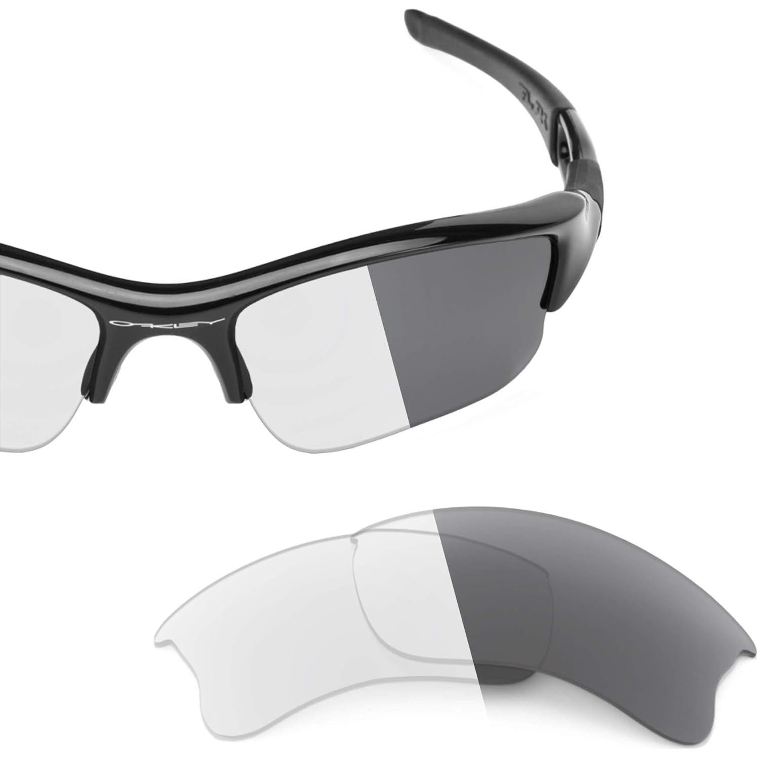 Lentes de Reemplazo Revant para Oakley Flak Jacket XLJ - Gris Fotoquímico