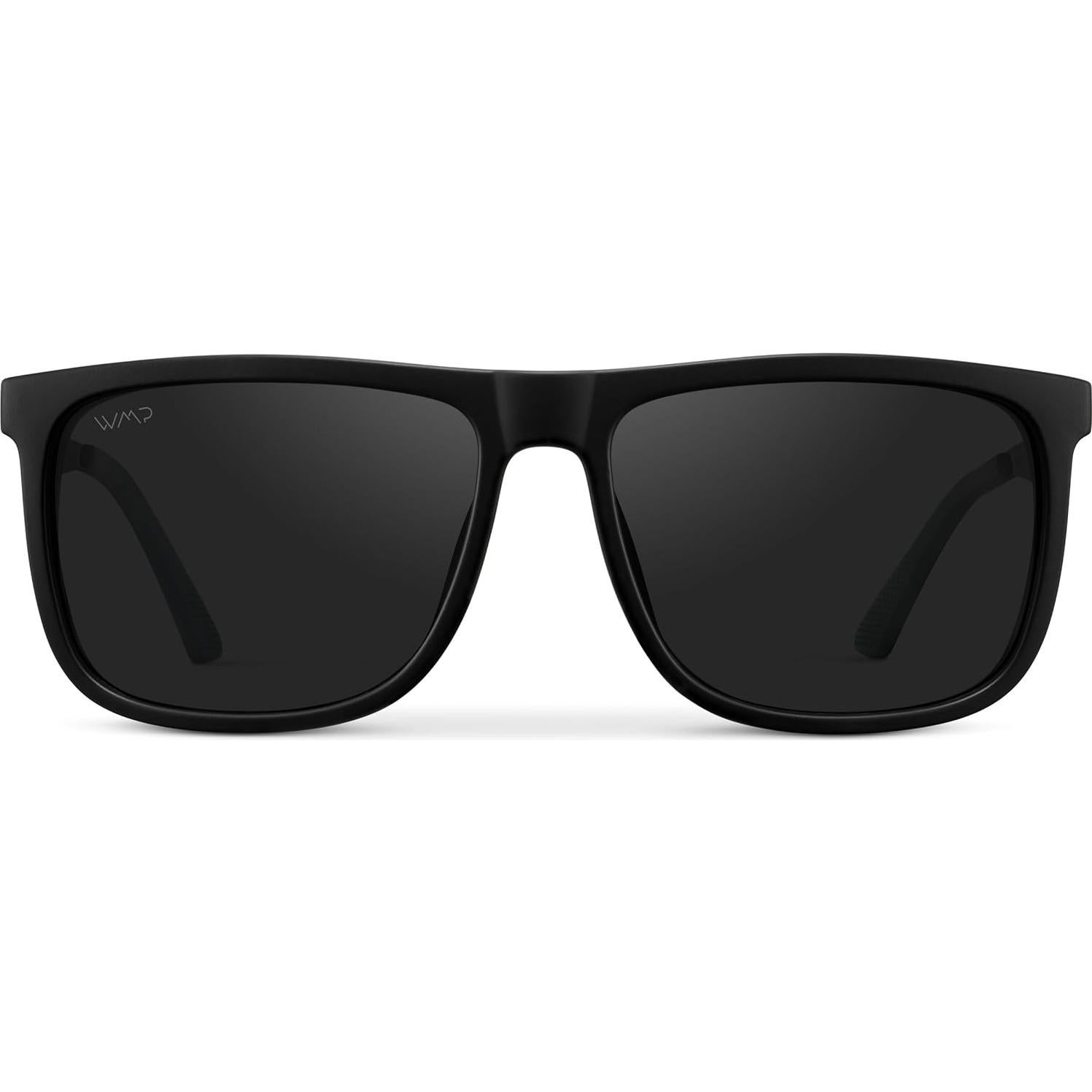 Gafas de Sol WMP Polarizadas Hombre Marco Negro Mate 56mm