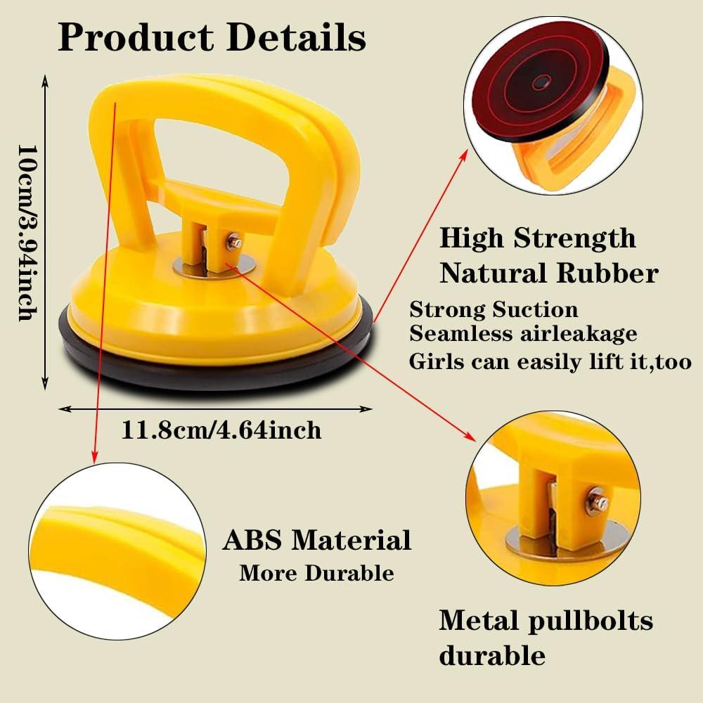 Kit de Extractor de Abolladuras para Coches HUADU - 3 Ventosas