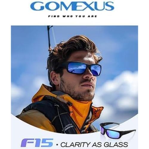 Gafas de Sol Deportivas Polarizadas GOMEXUS UV400 Azul