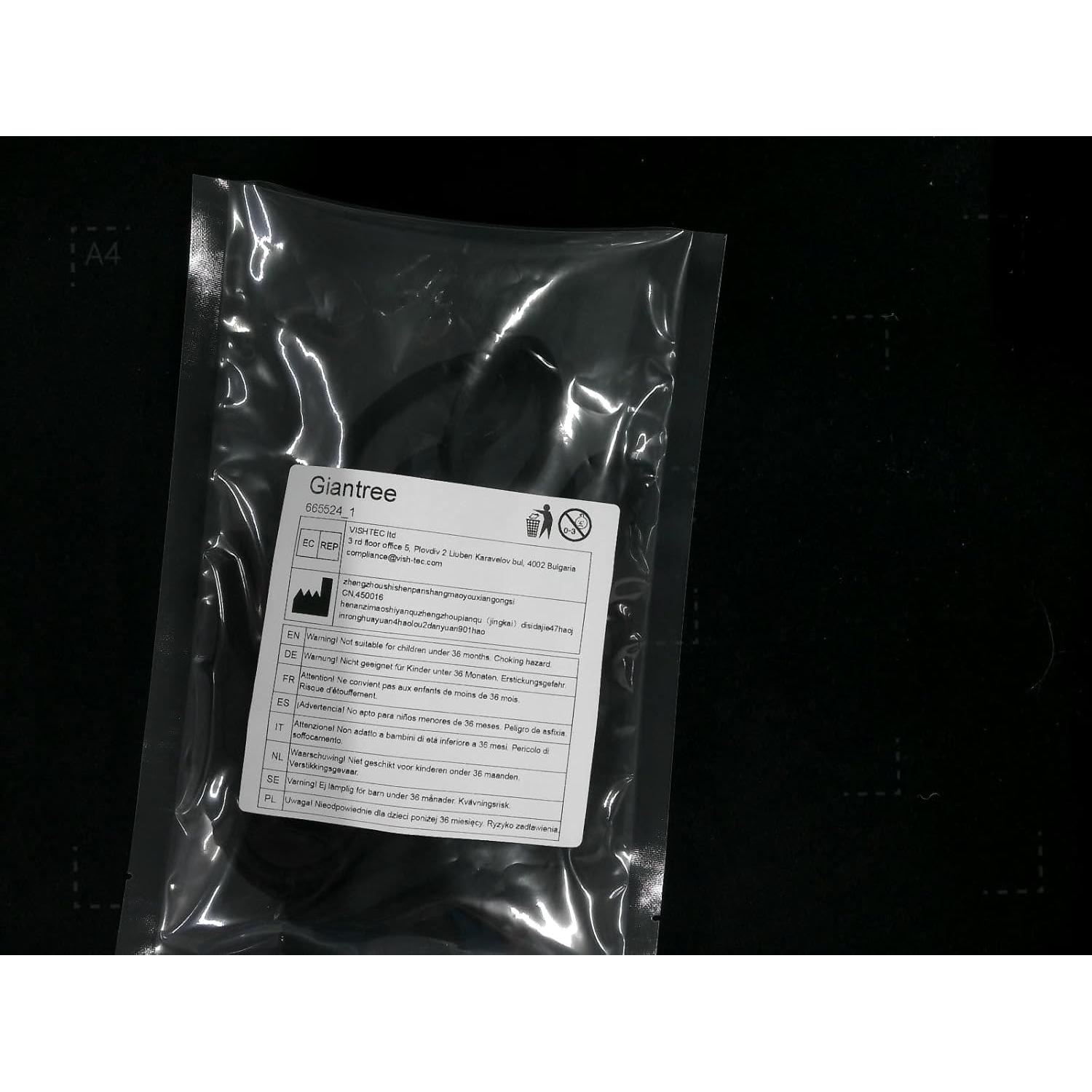 Correa para Gafas Giantree 5 PCS Ajustable Unisex Negro