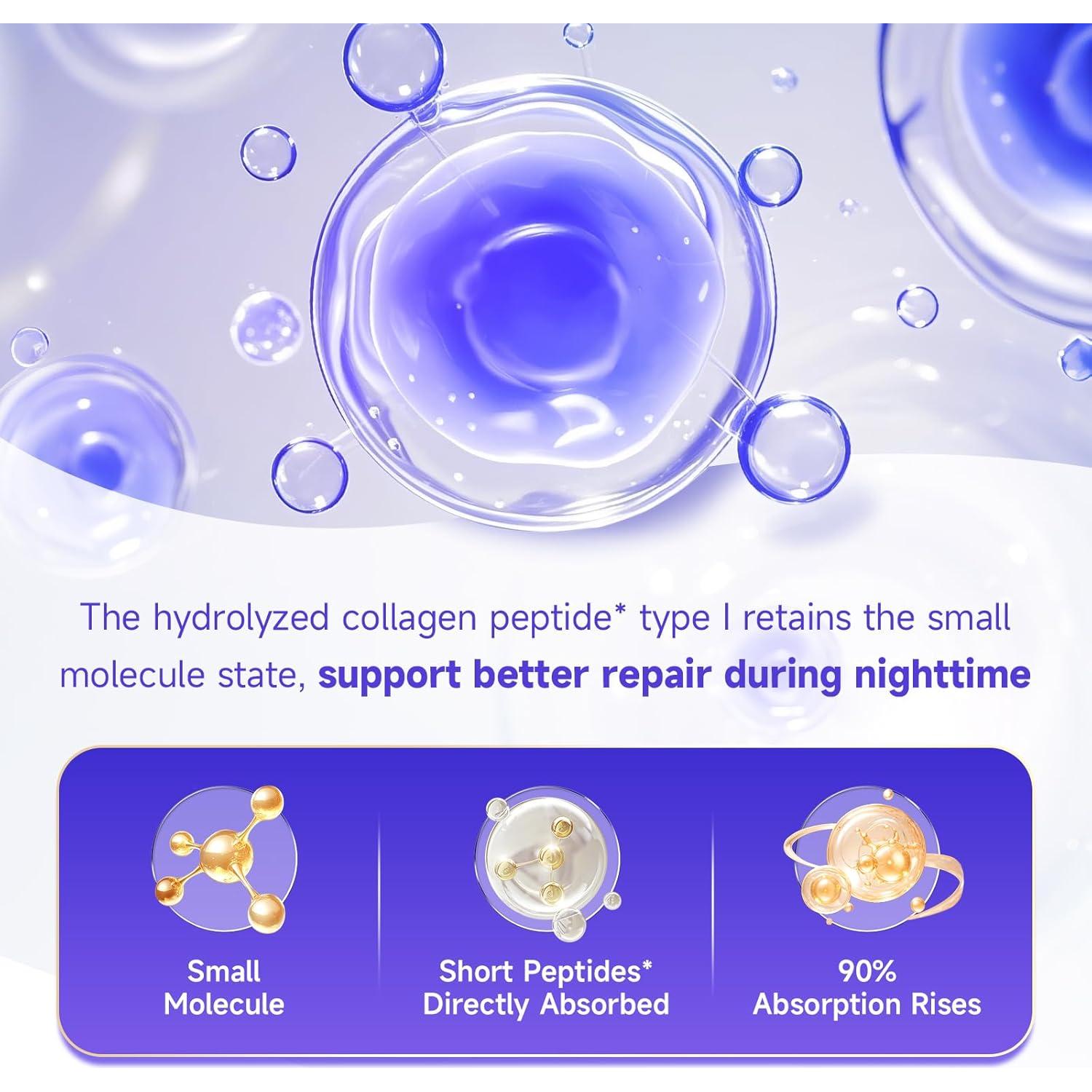 Péptidos de colágeno en polvo BBEEAAUU 450g para mujeres