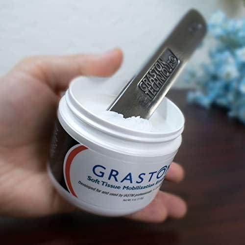 Emoliente Graston con Vitamina E 113g - Crema de Masaje 6 Unidades