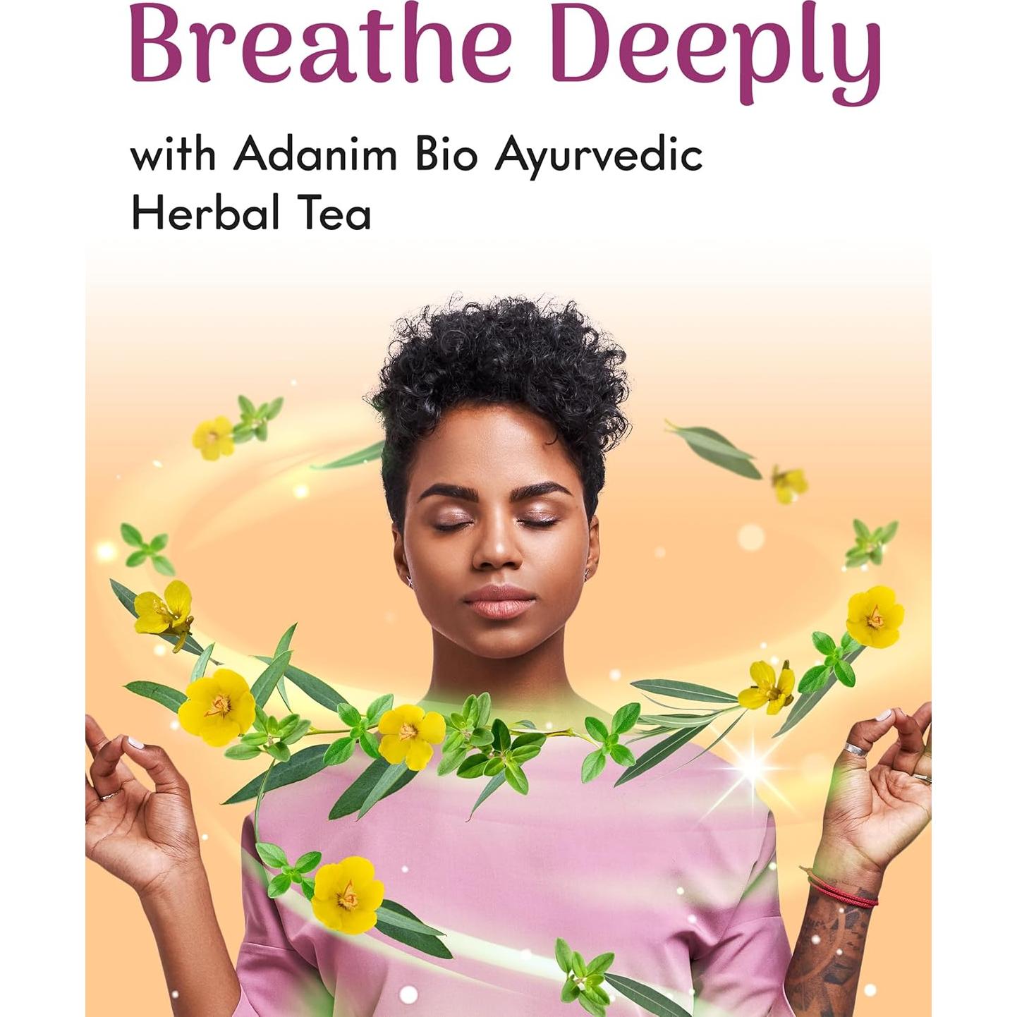 Té de Eucalipto Bio Adanim 20 Bolsitas Orgánicas Sin Cafeína