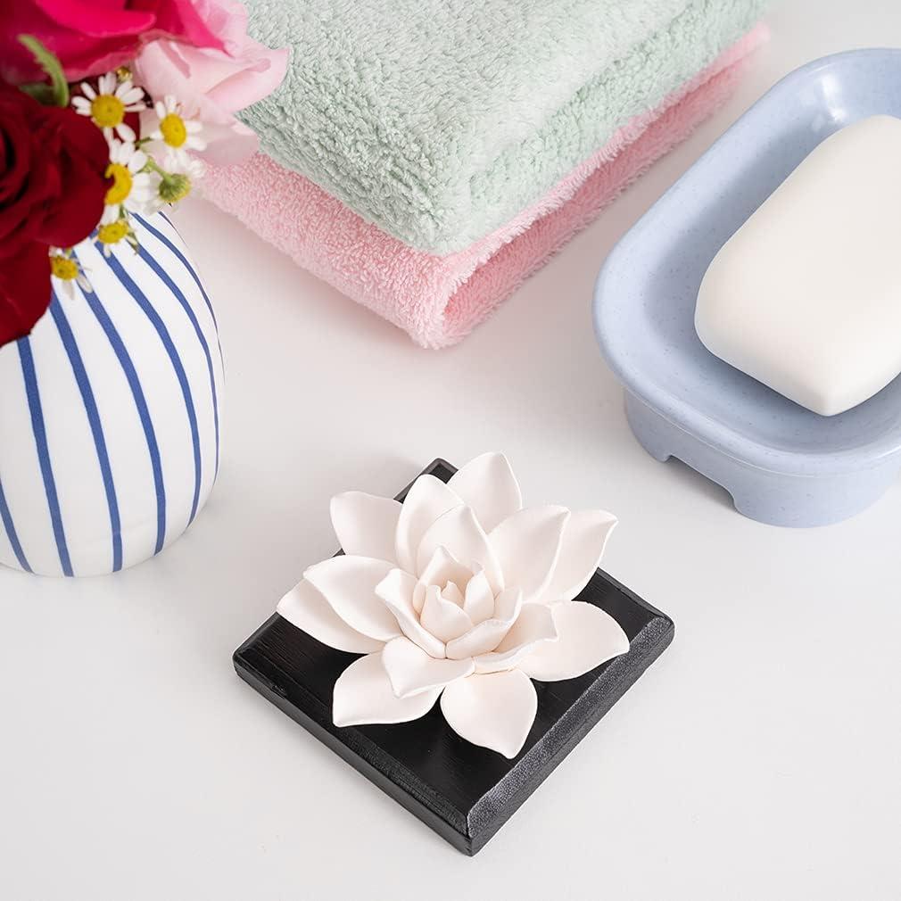 Difusor de Aceite Esencial MOLIMAO Magnolia Rosa Hecho a Mano