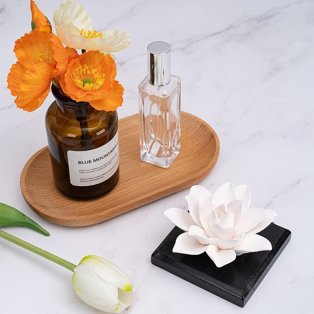 Difusor de Aceite Esencial MOLIMAO Magnolia Rosa Hecho a Mano