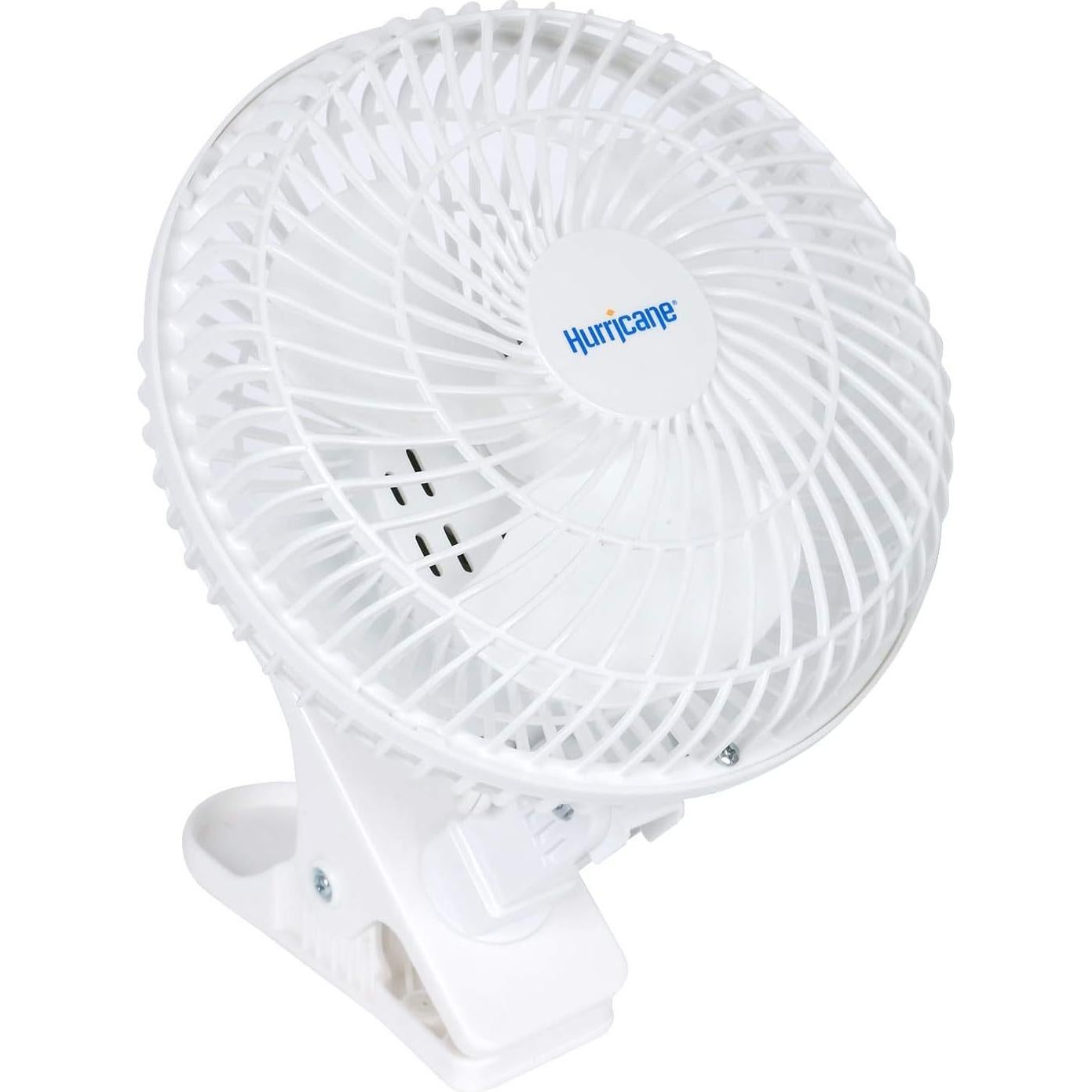 Ventilador de Clip Hurricane 15 cm 2 Velocidades Blanco