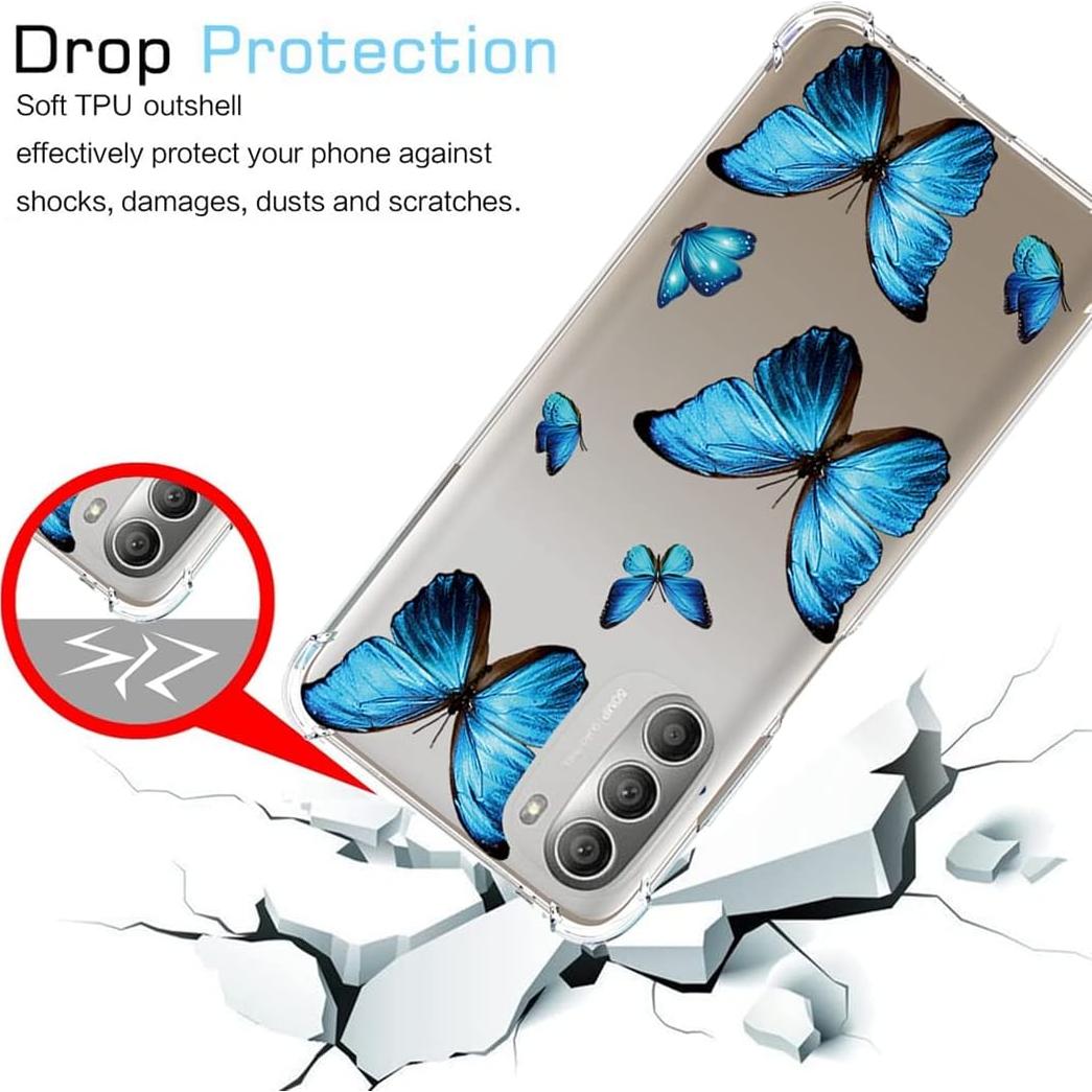 Funda Bumper Flexible TPU Yerebel para Moto G Stylus 5G 2022