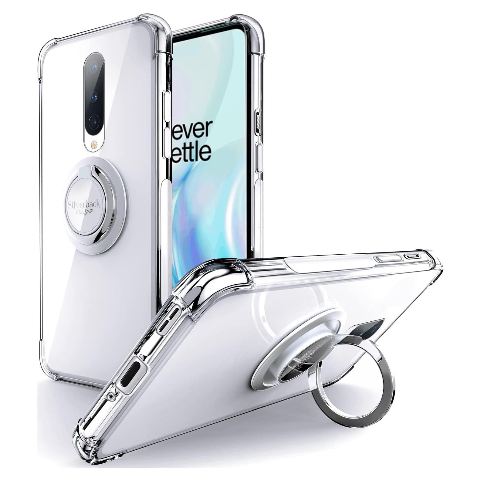 Funda Transparente Silverback para OnePlus 8 con Soporte