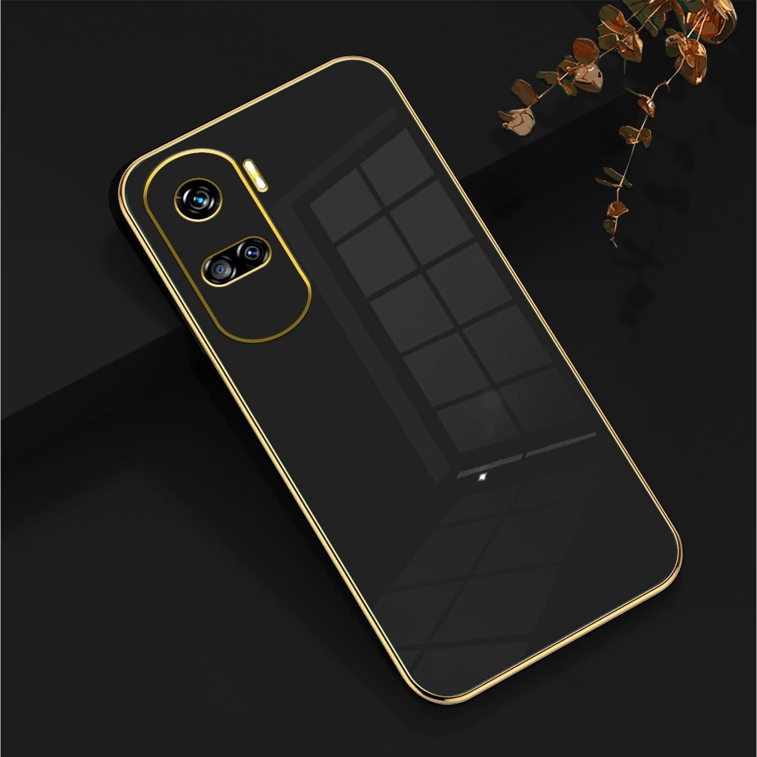 Funda Silicona TPU Honor 90 Lite Wousunly Negra Resistente