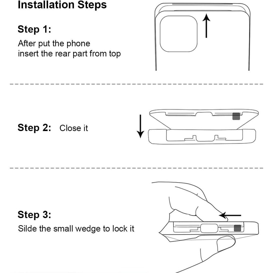 Funda QUIETIP para Google Pixel 9 y 9 Pro, Vidrio Templado Negro