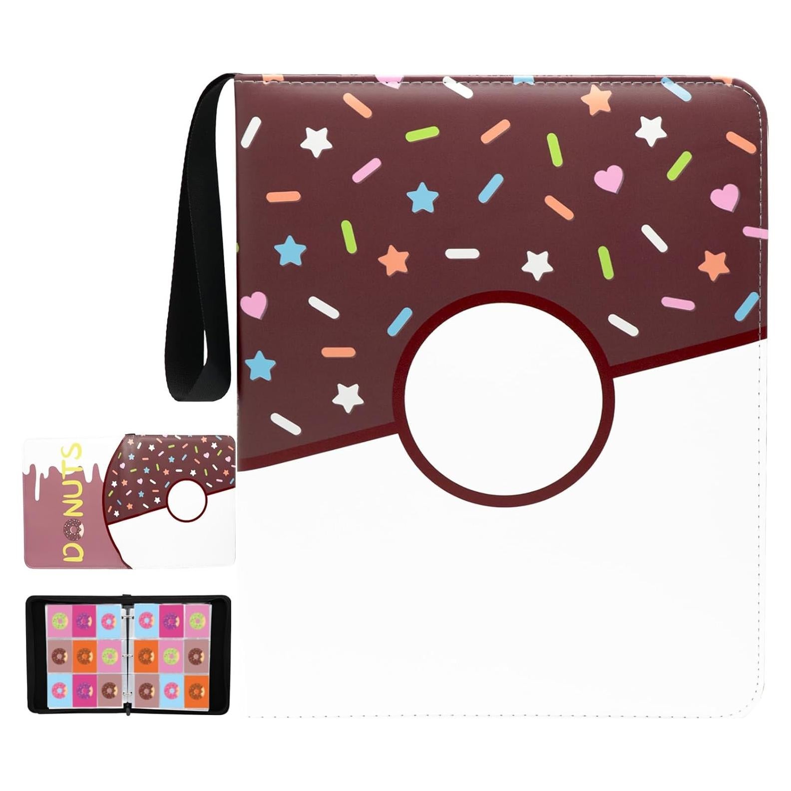 Álbum de Tarjetas 900 Bolsillos Piefectpie Donut Rosa