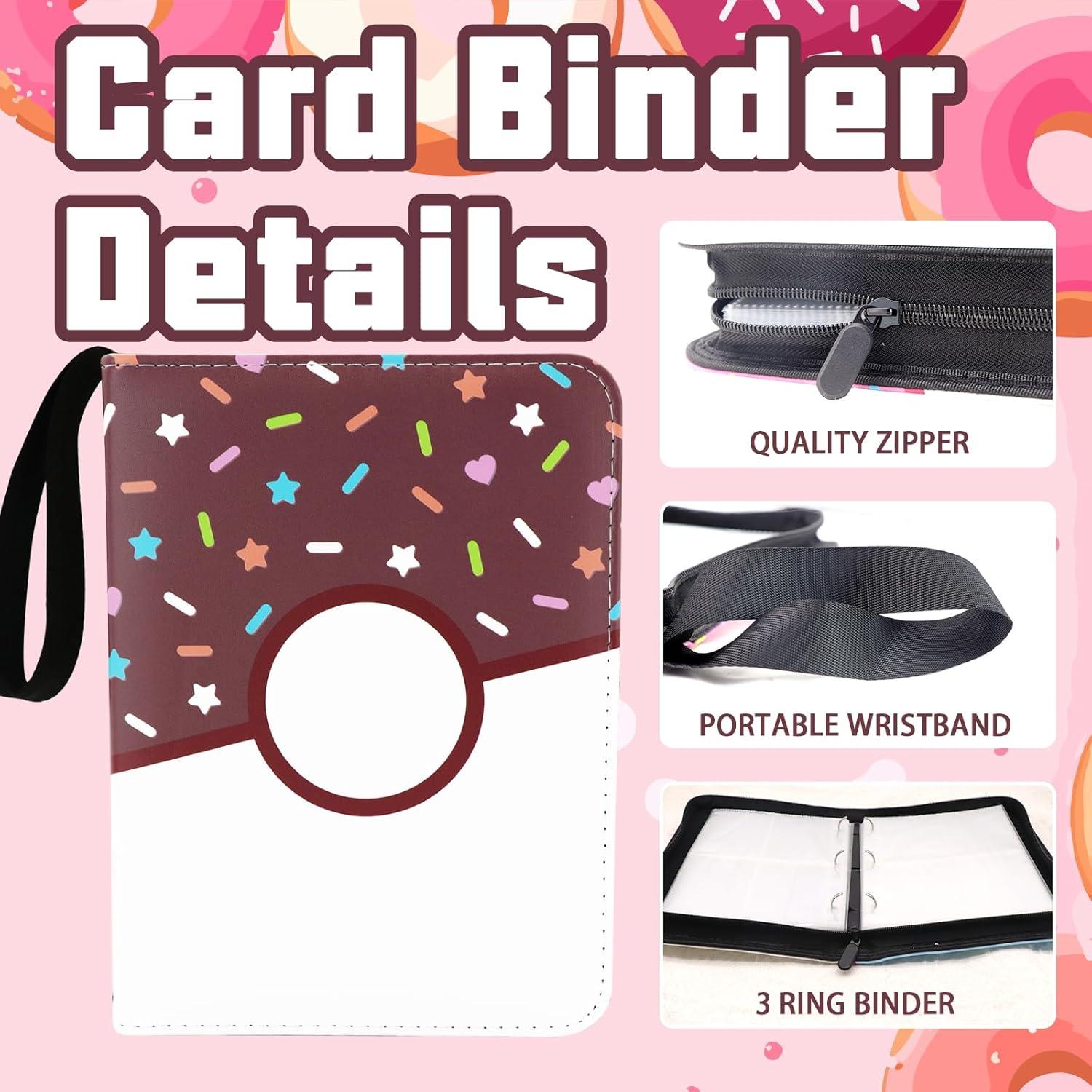 Álbum de Tarjetas 900 Bolsillos Piefectpie Donut Rosa