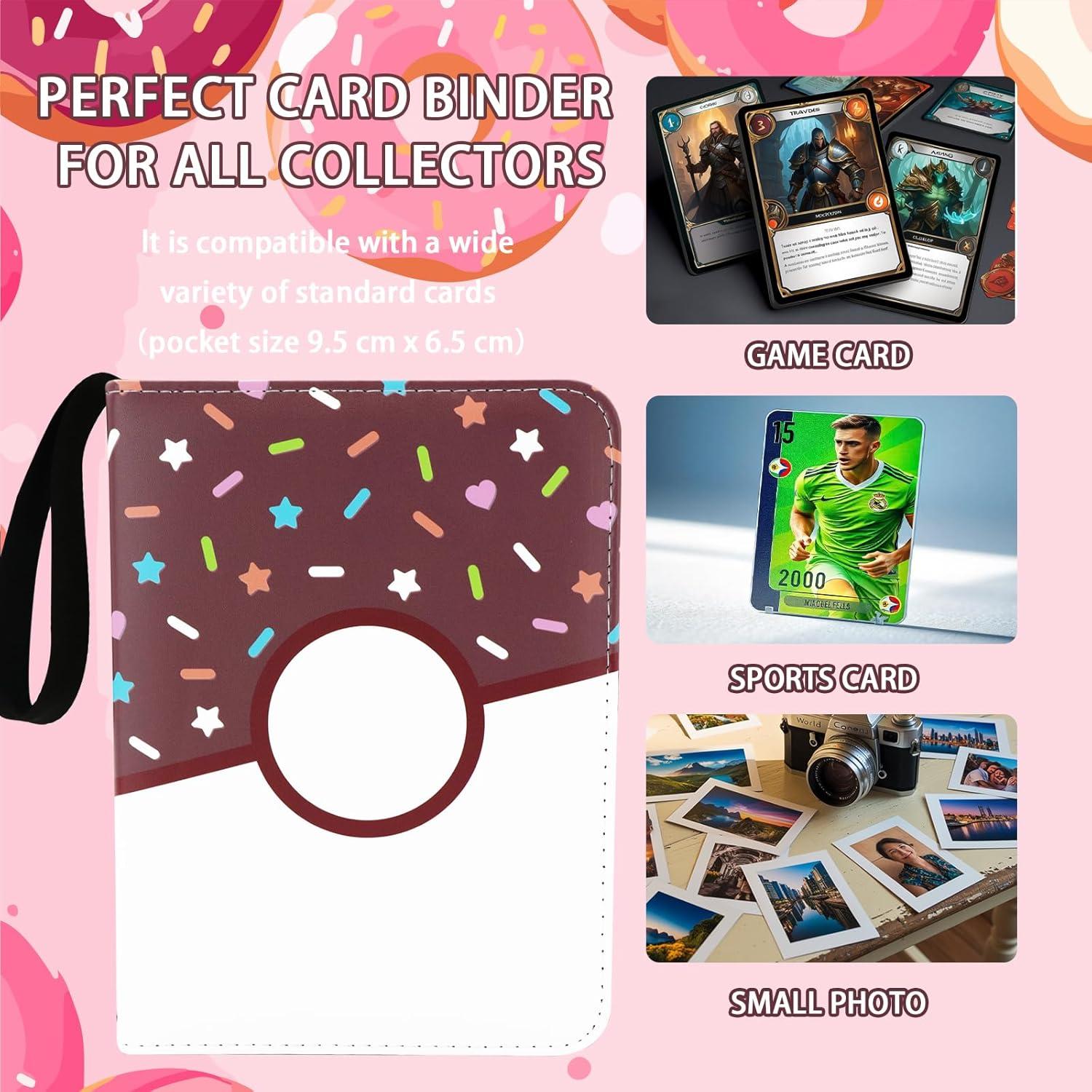 Álbum de Tarjetas 900 Bolsillos Piefectpie Donut Rosa