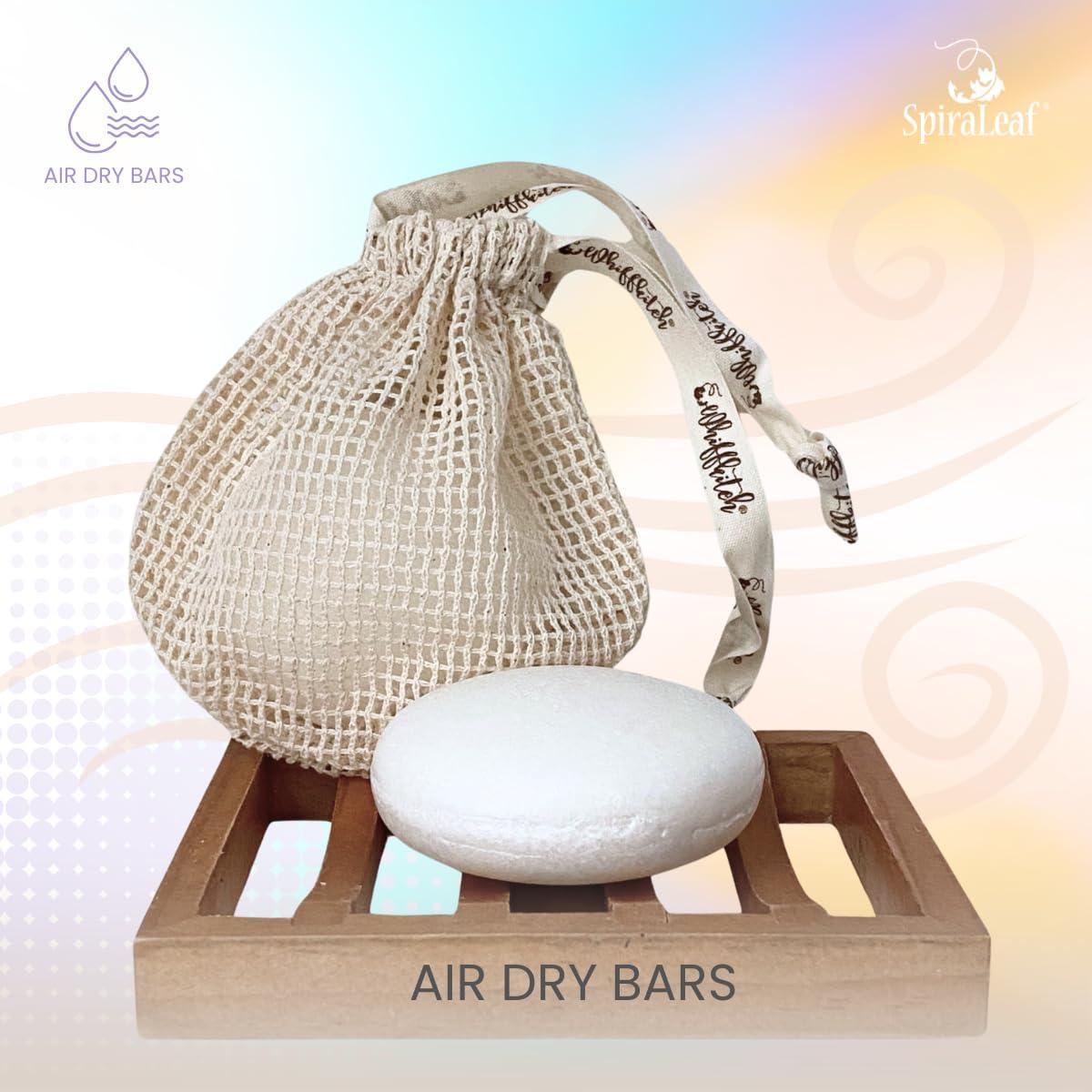 Barras de Champú Sólido Spiraleaf x2 - Sin Fragancia, 181g