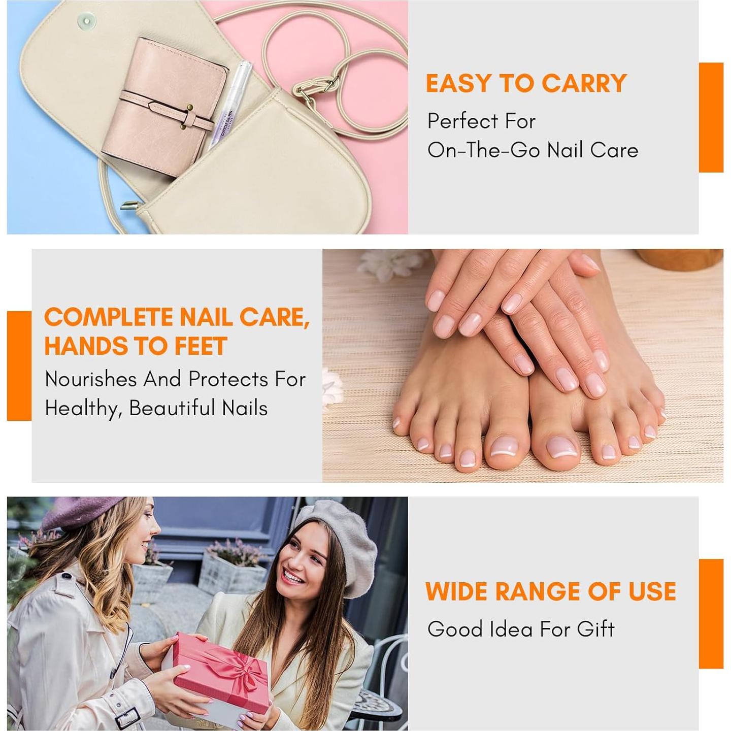 Bolígrafo Aceite Cutículas Makartt 12 Piezas Hidratante