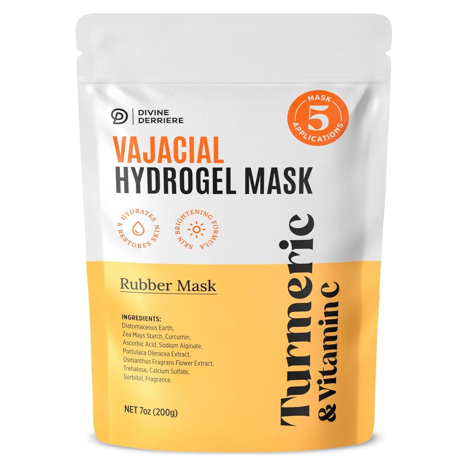 Máscara Vajacial Hydrogel Divine Derriere - Cúrcuma y Vitamina C