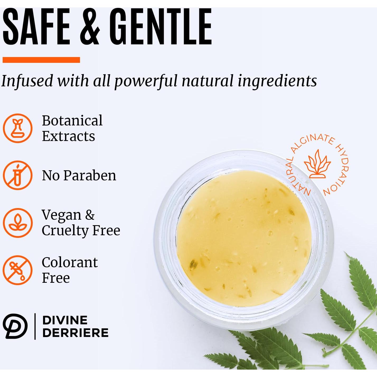 Máscara Vajacial Hydrogel Divine Derriere - Cúrcuma y Vitamina C