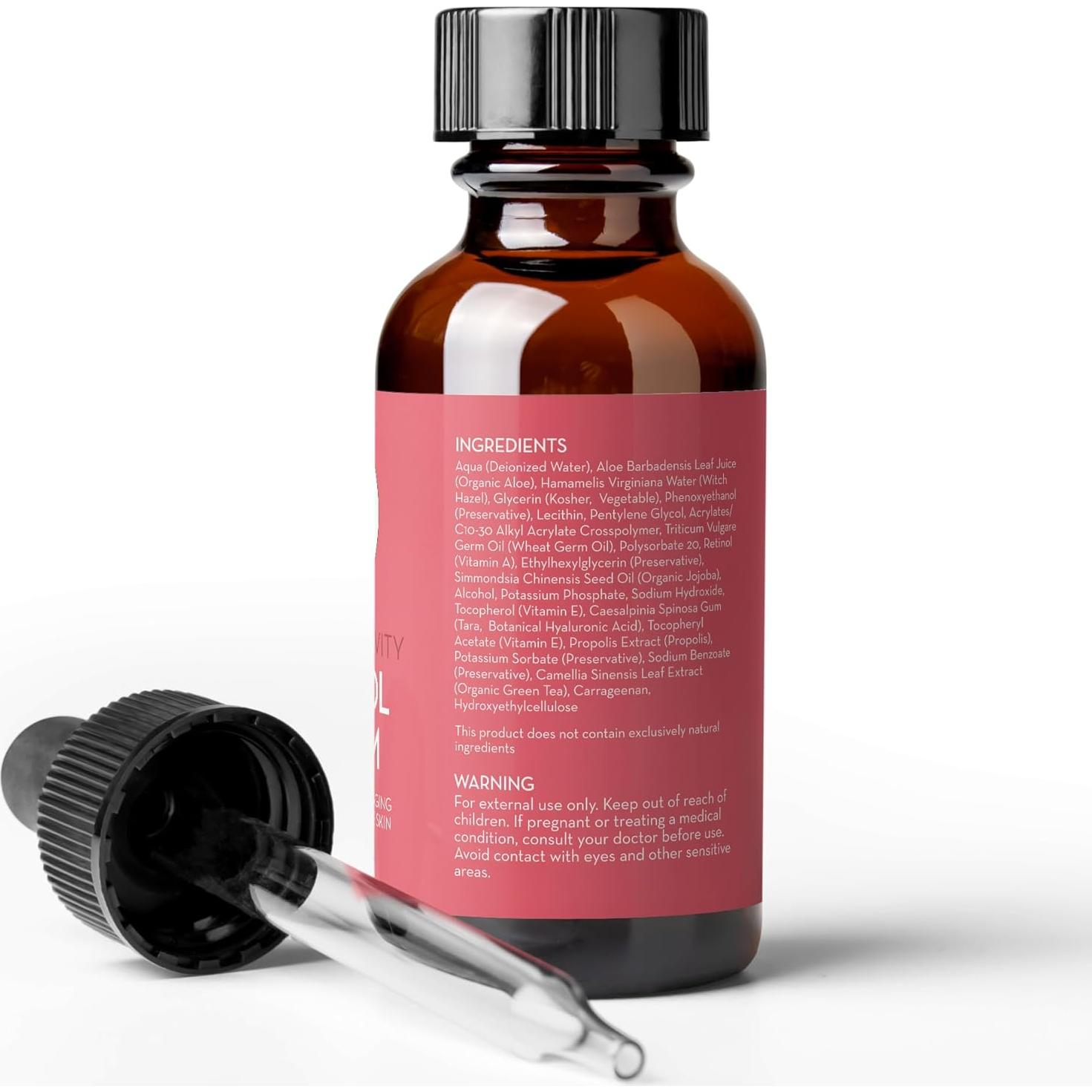 Suero Facial Antienvejecimiento Pure Body Naturals 29.57 ml