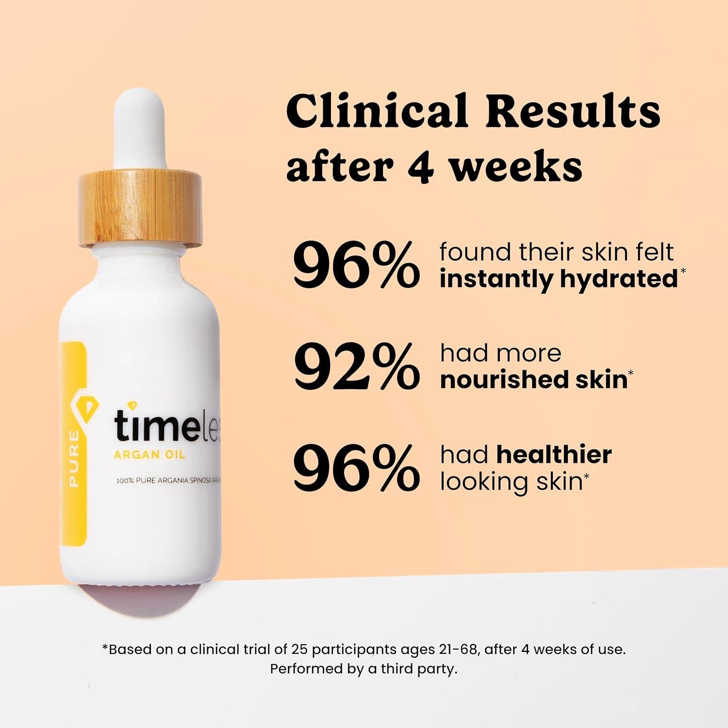 Aceite de Argán 100% Puro Timeless Skin Care 28.35 ml