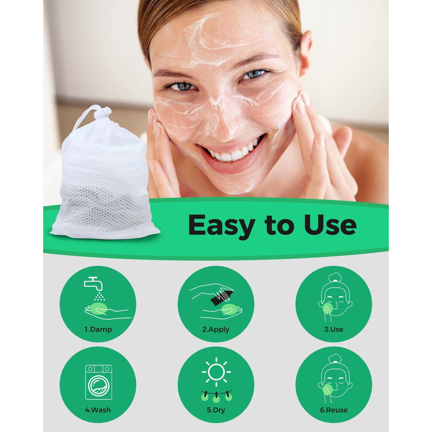 ProCIV Almohadillas Reutilizables de Algodón Orgánico 25 Unidades