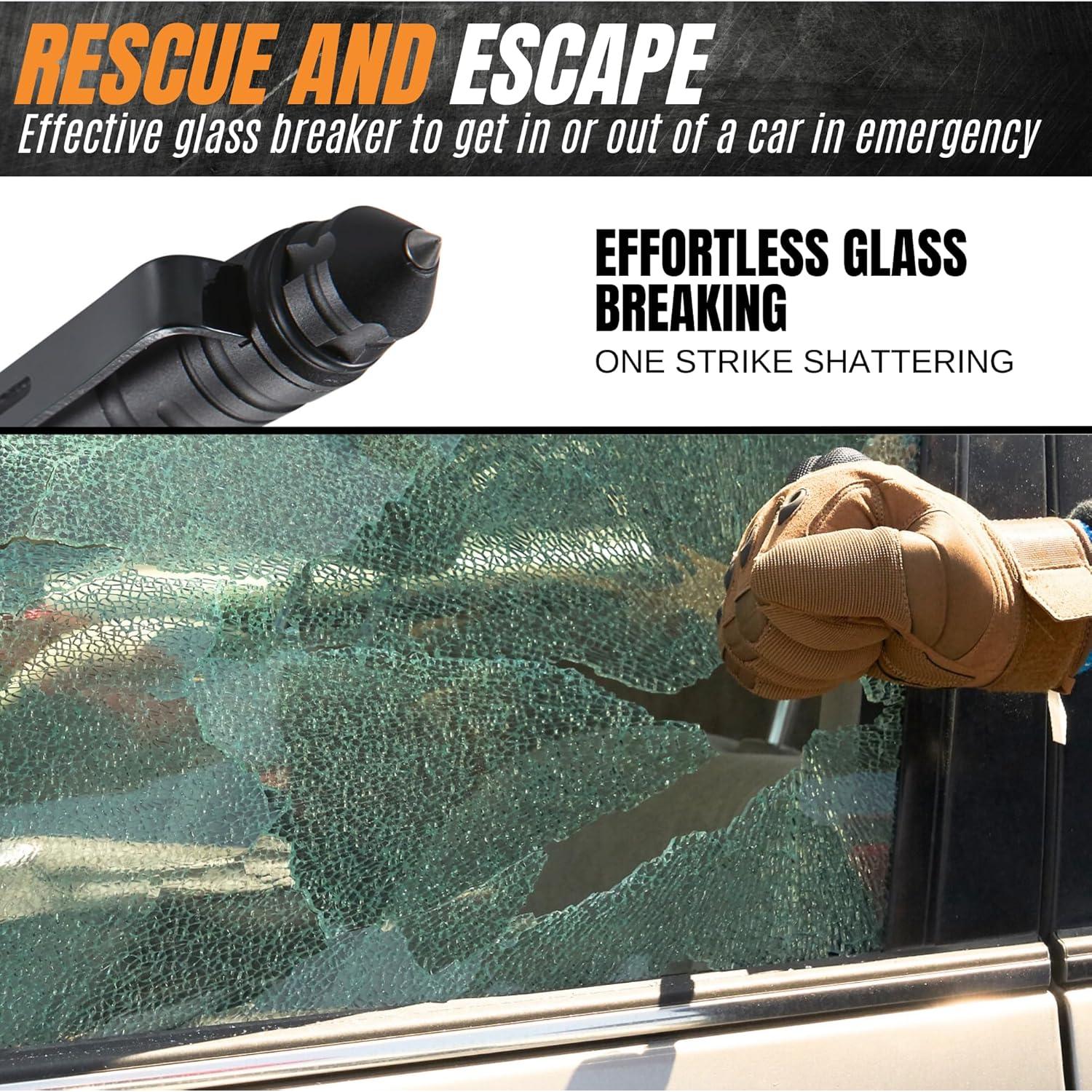 Bolígrafo Táctico Atomic Bear Defensor con Stylus y Rompedor